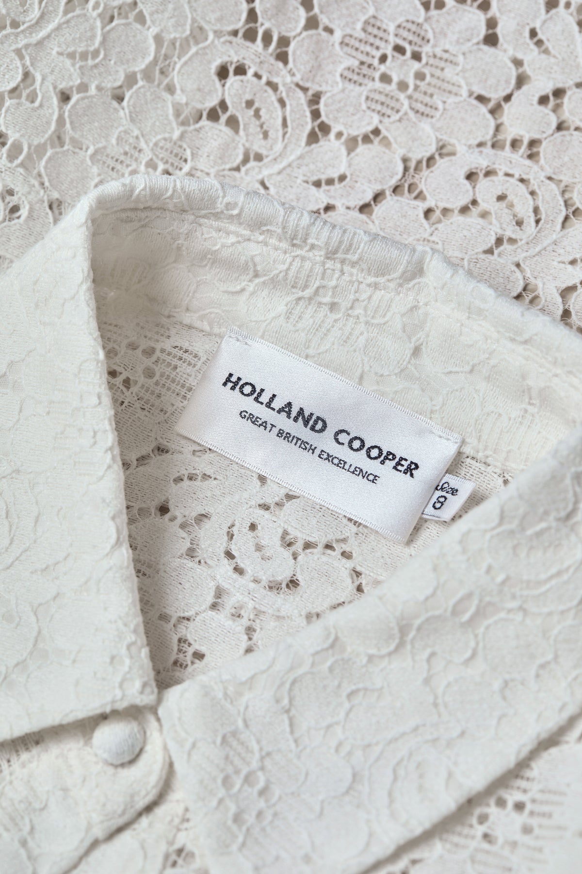 Iona Lace Shirt (Ivory)