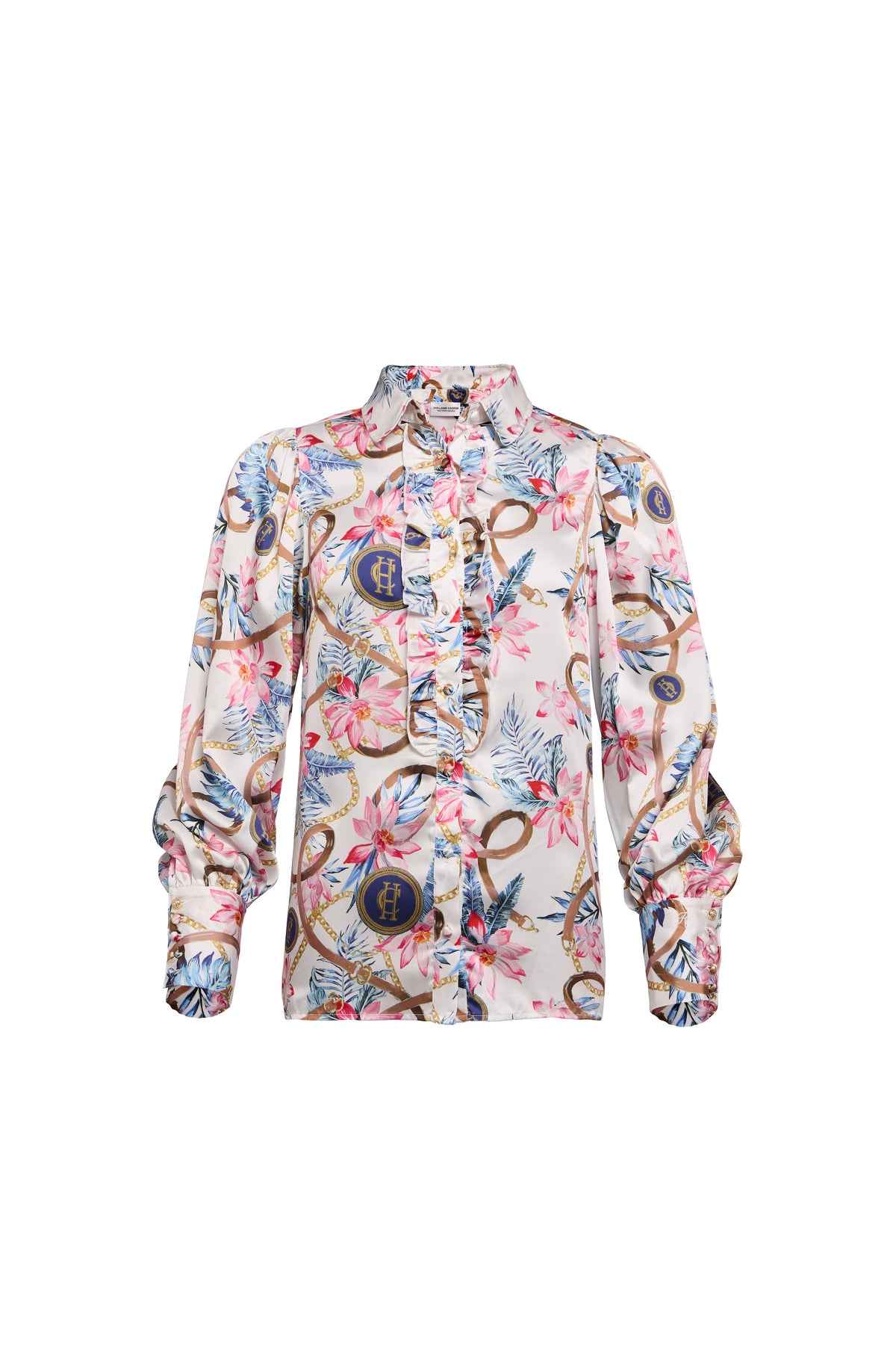 Isla Ruffle Shirt (Seychelles)