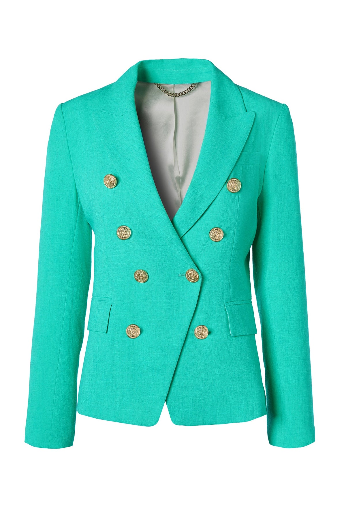 Knightsbridge Blazer (Jade Linen)