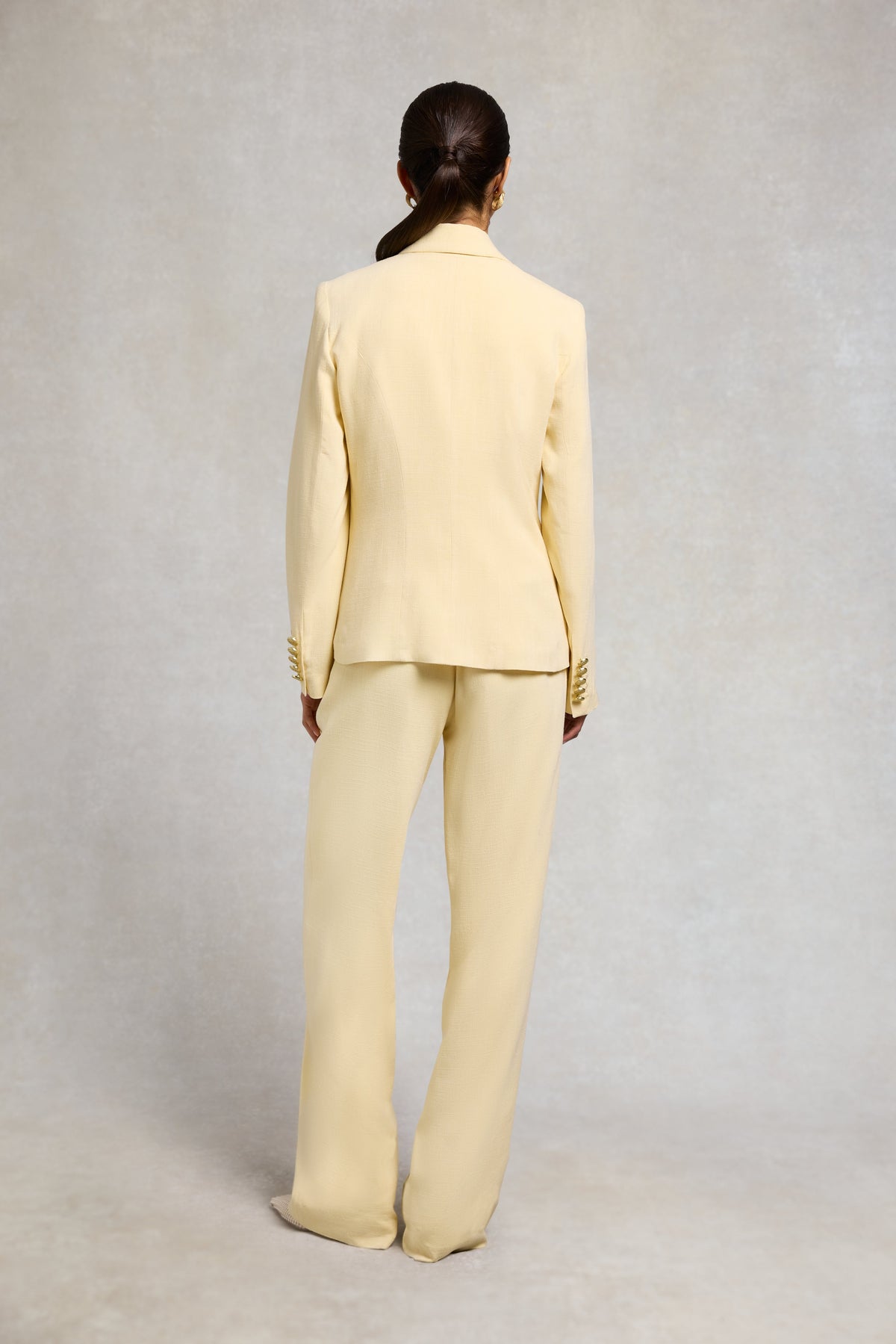 Knightsbridge Blazer (Lemon Linen)