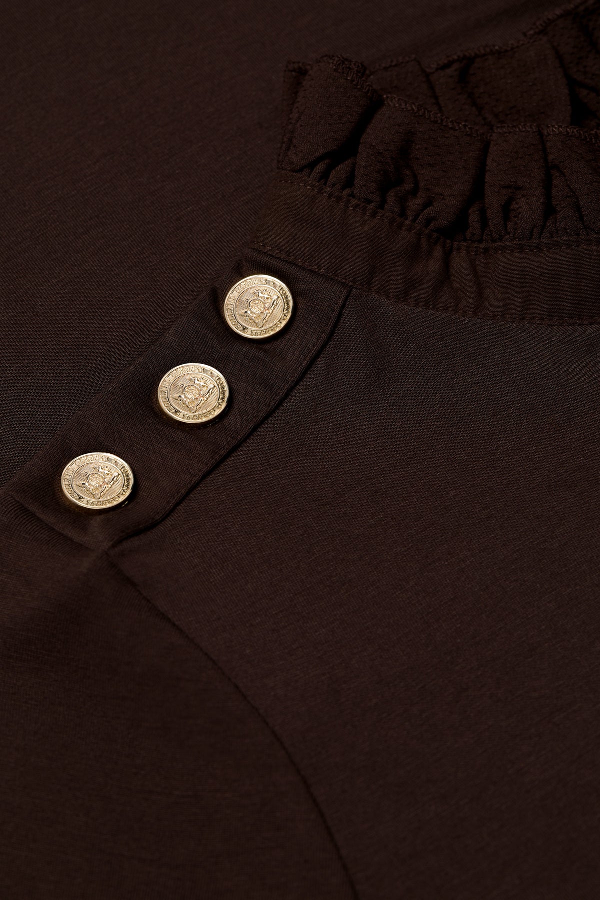 Lilibet Jersey Tee (Chocolate)