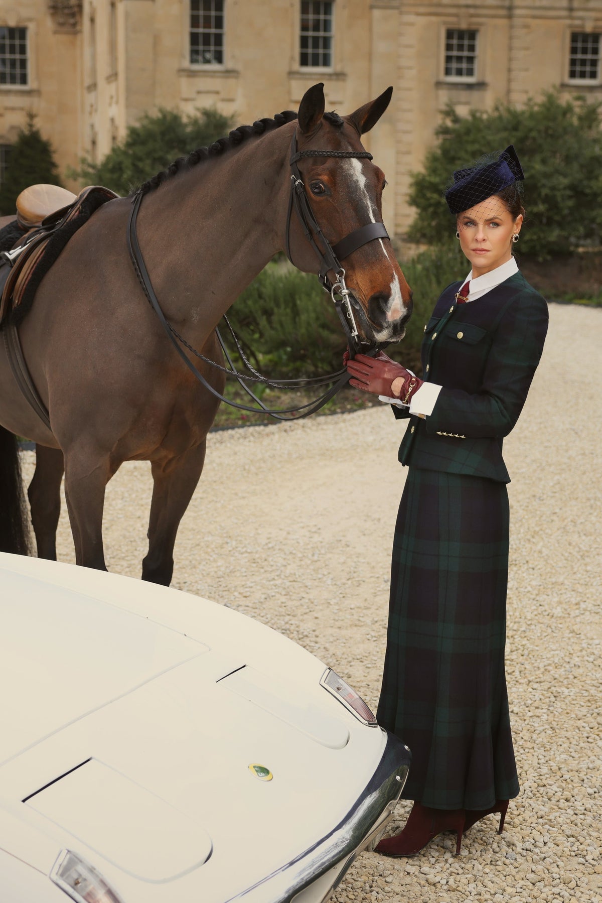 Jade's Cheltenham Look (Blackwatch)