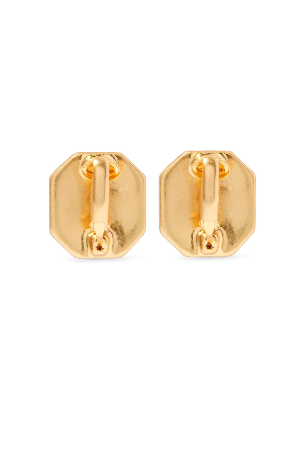 Luxury Clip On Earrings (Onyx Gold)