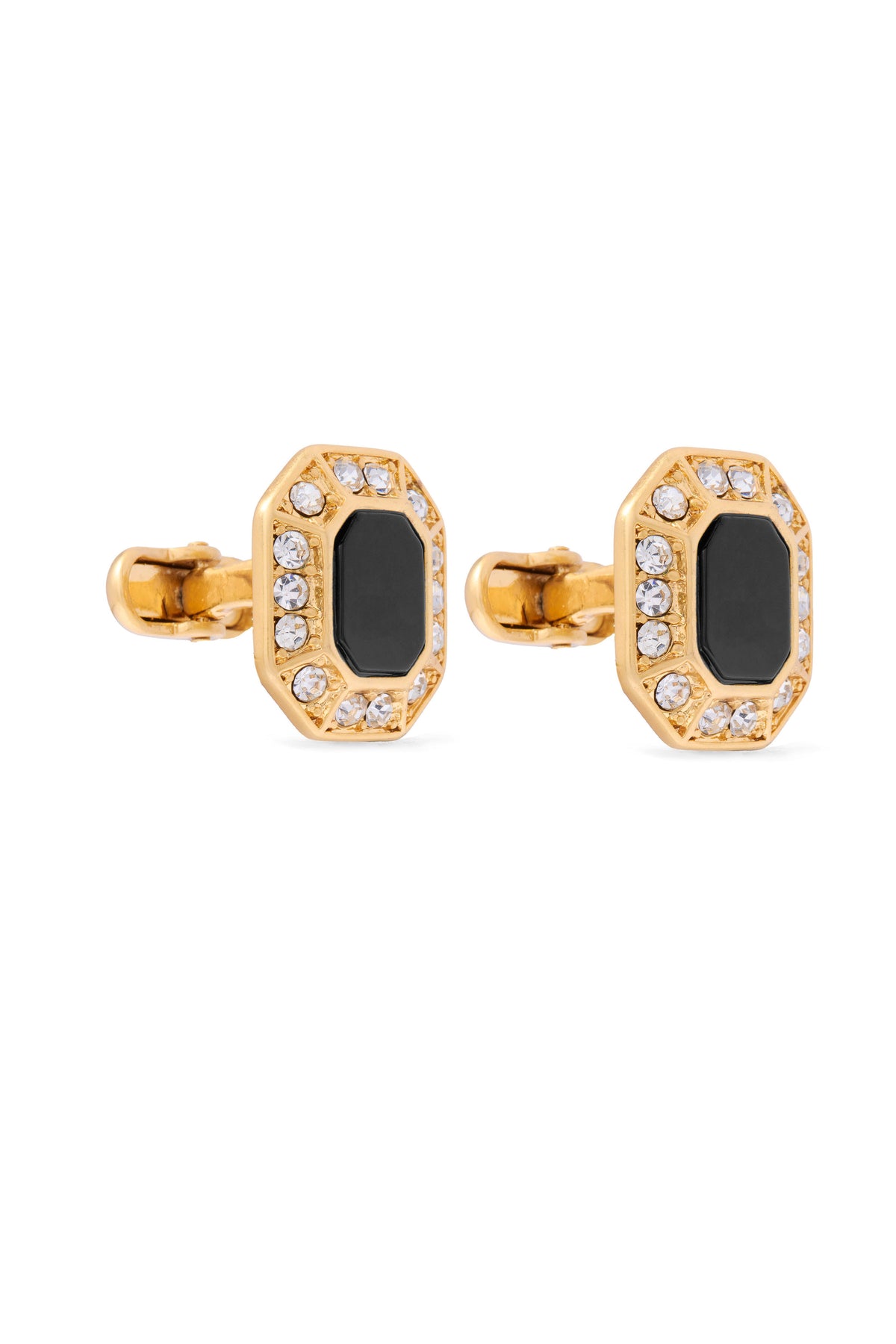 HC Luxury Cufflink (Onyx Gold)