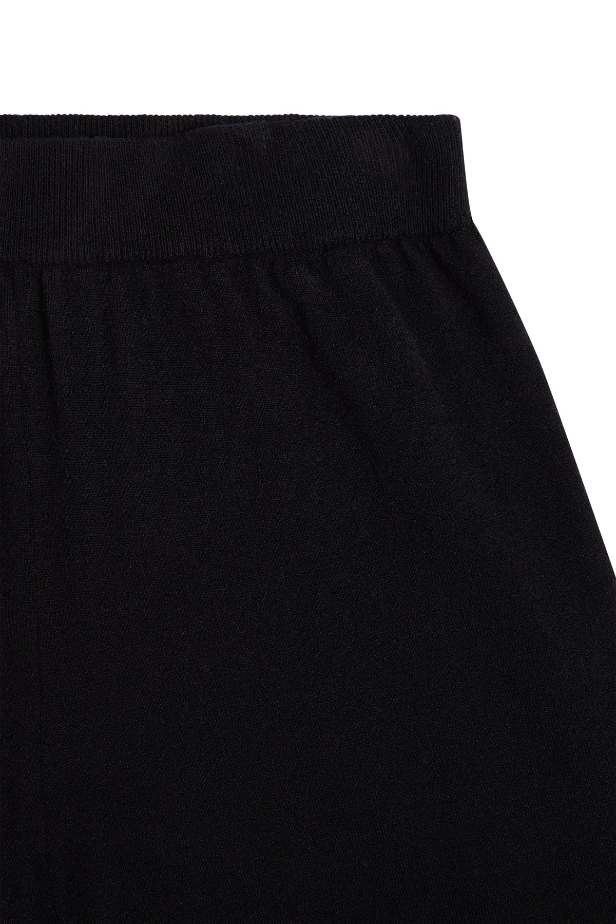 Maria Knitted Wide Leg Pant (Black)