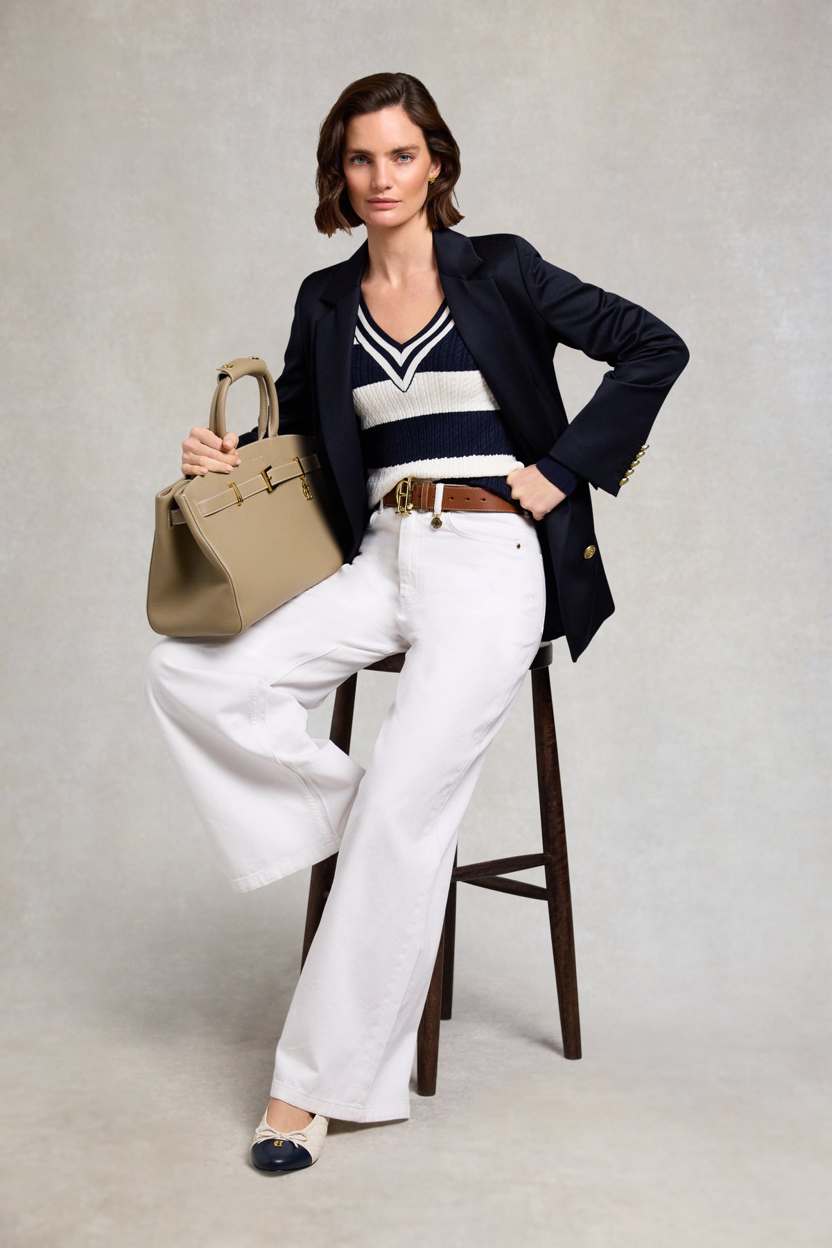 Milan Tote (Mink Leather)