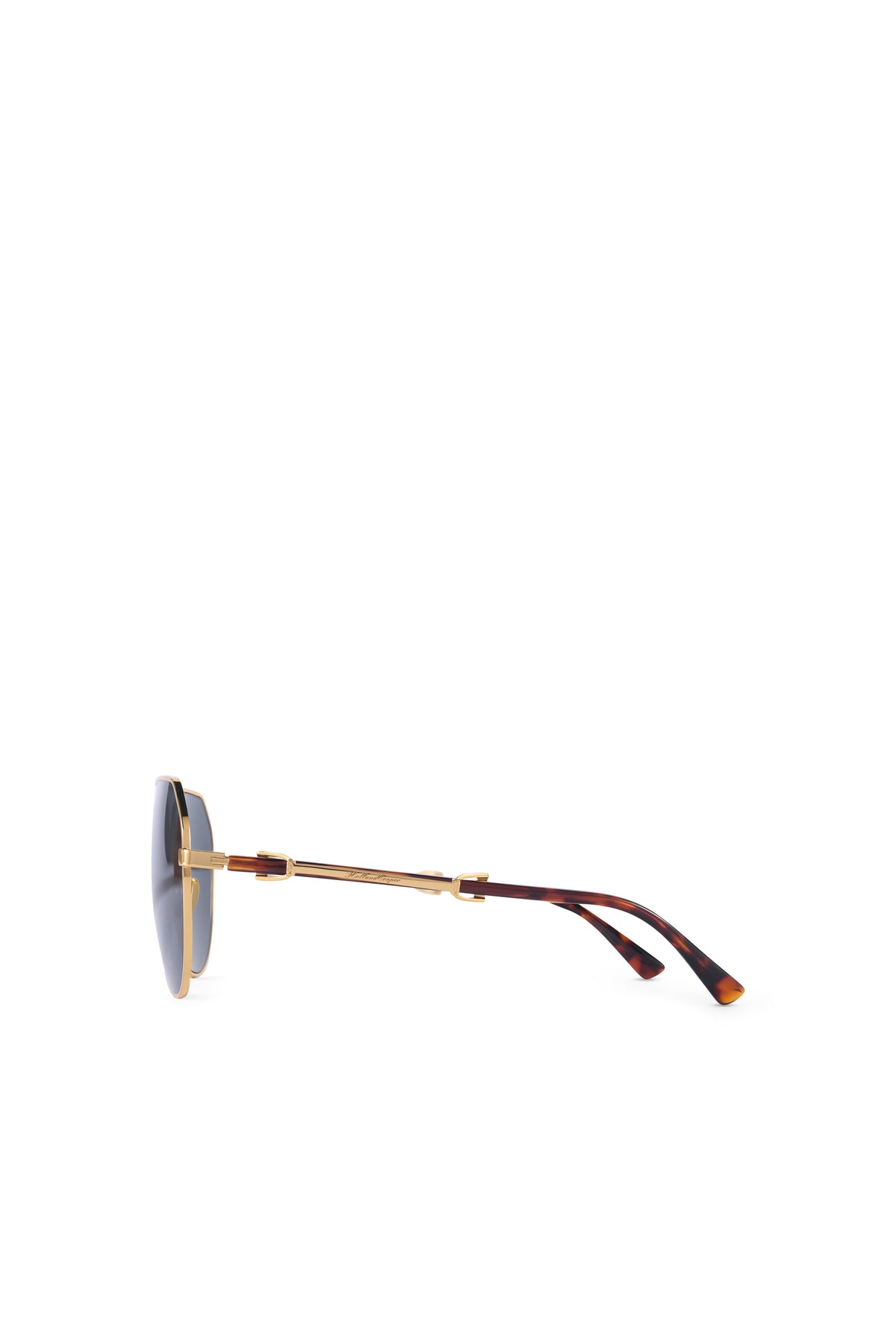 Milano Aviator Sunglasses (Gold)