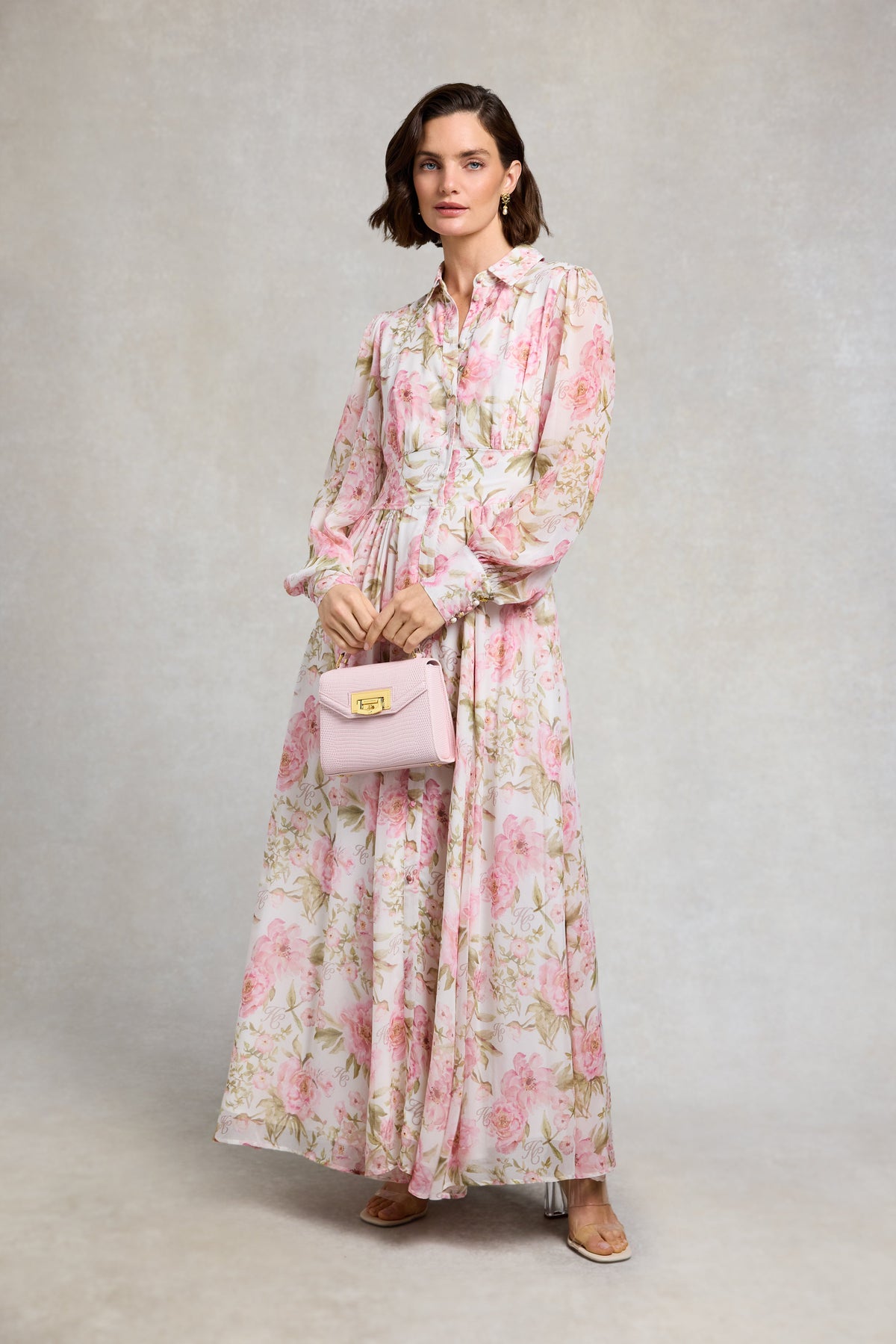 Mini Cheltenham Bag (Blush Lizard)