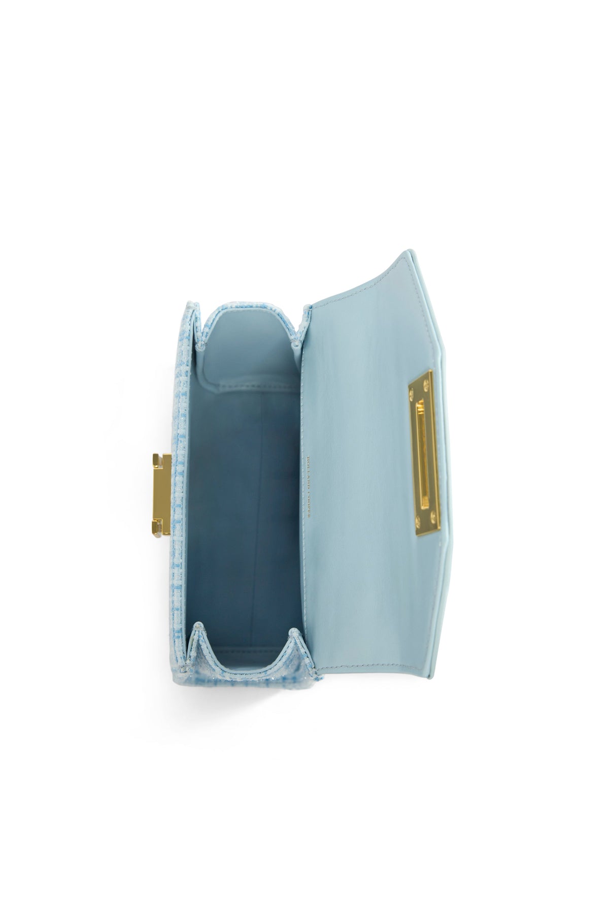 Mini Cheltenham Bag (Ice Blue Boucle)