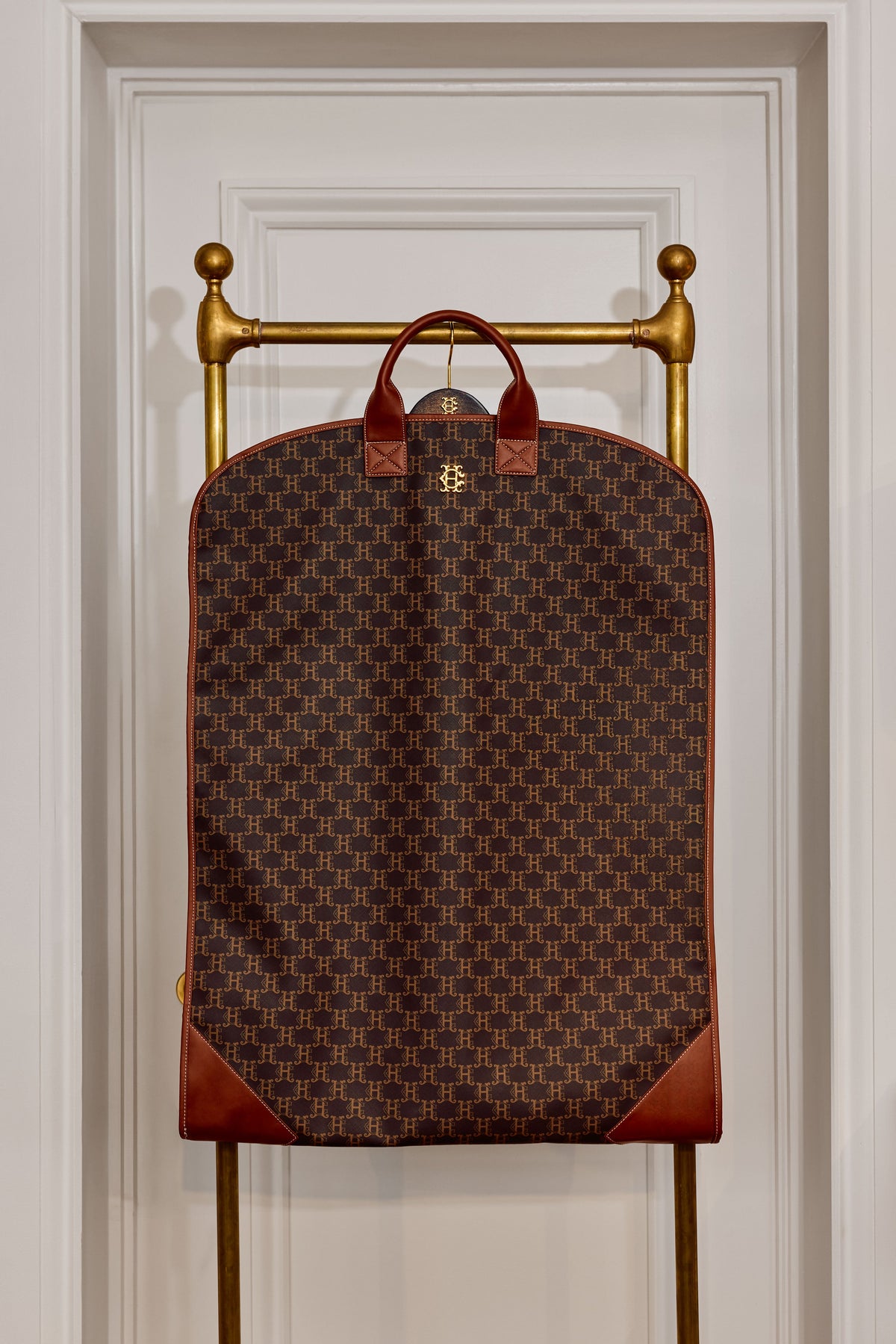 Garment Bag (Tan Monogram)