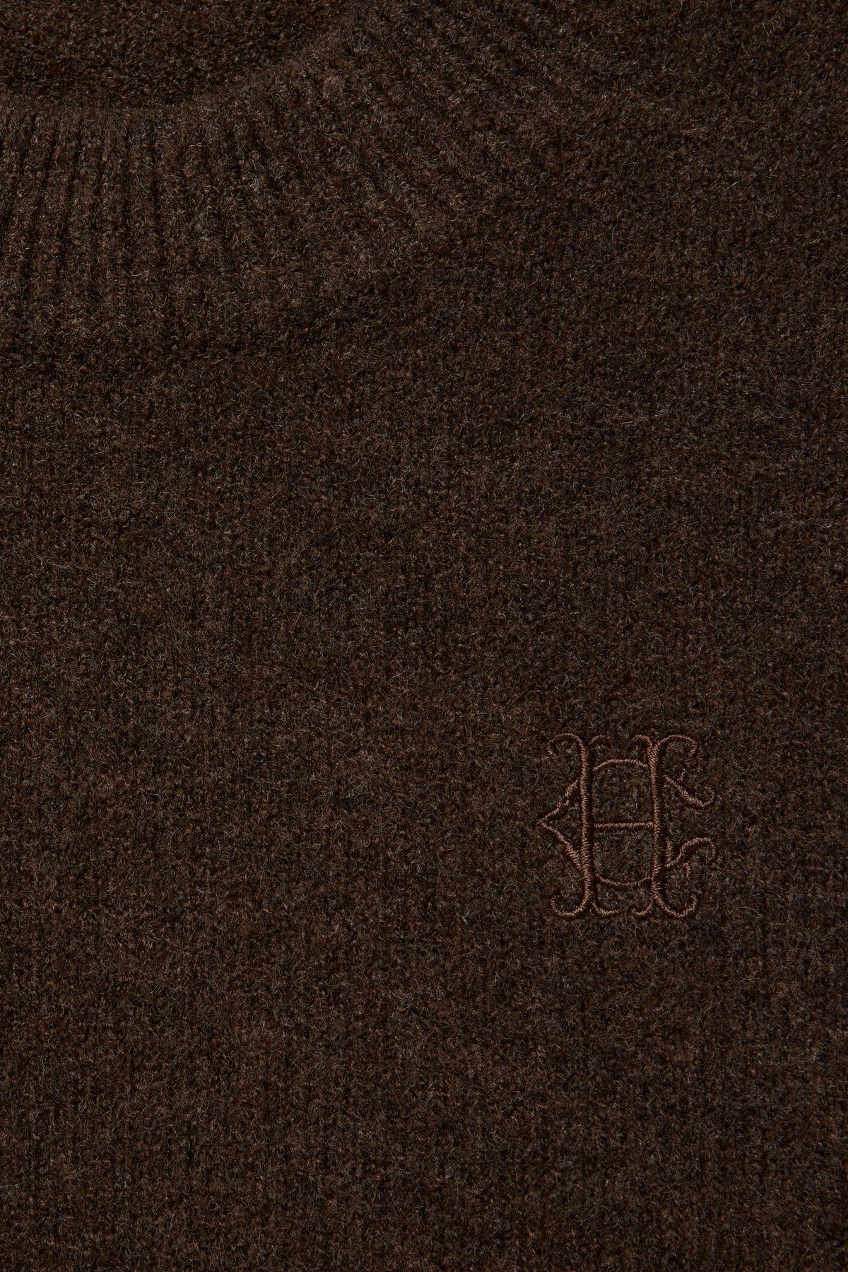 Nina Crew Neck Knit (Chocolate)