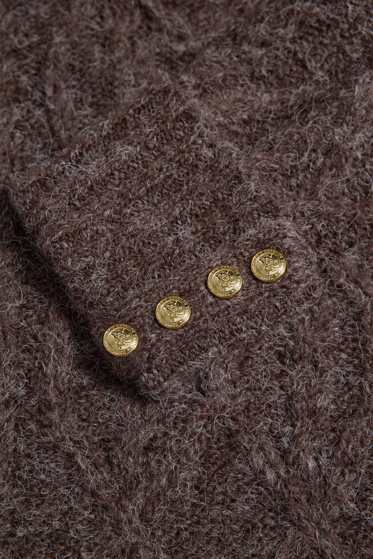 Noveli Roll Neck Knit (Chocolate)