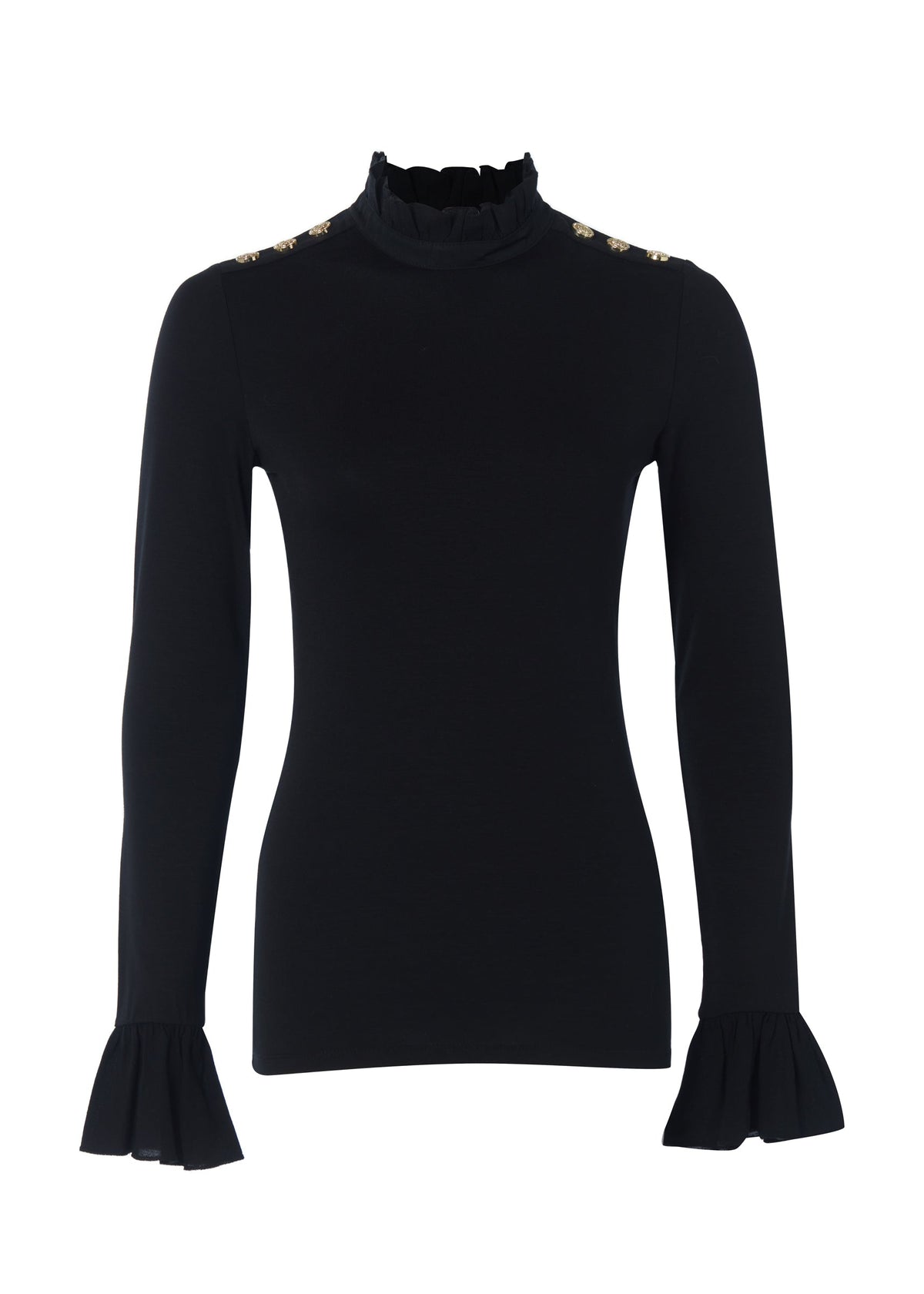 Lilibet Jersey Tee (Black)