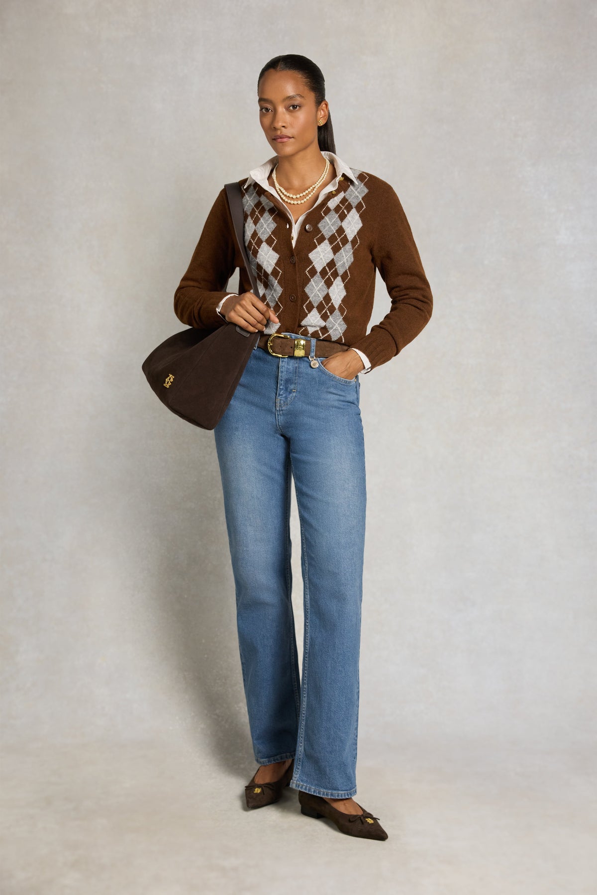 Oakmont Cardigan (Chocolate)