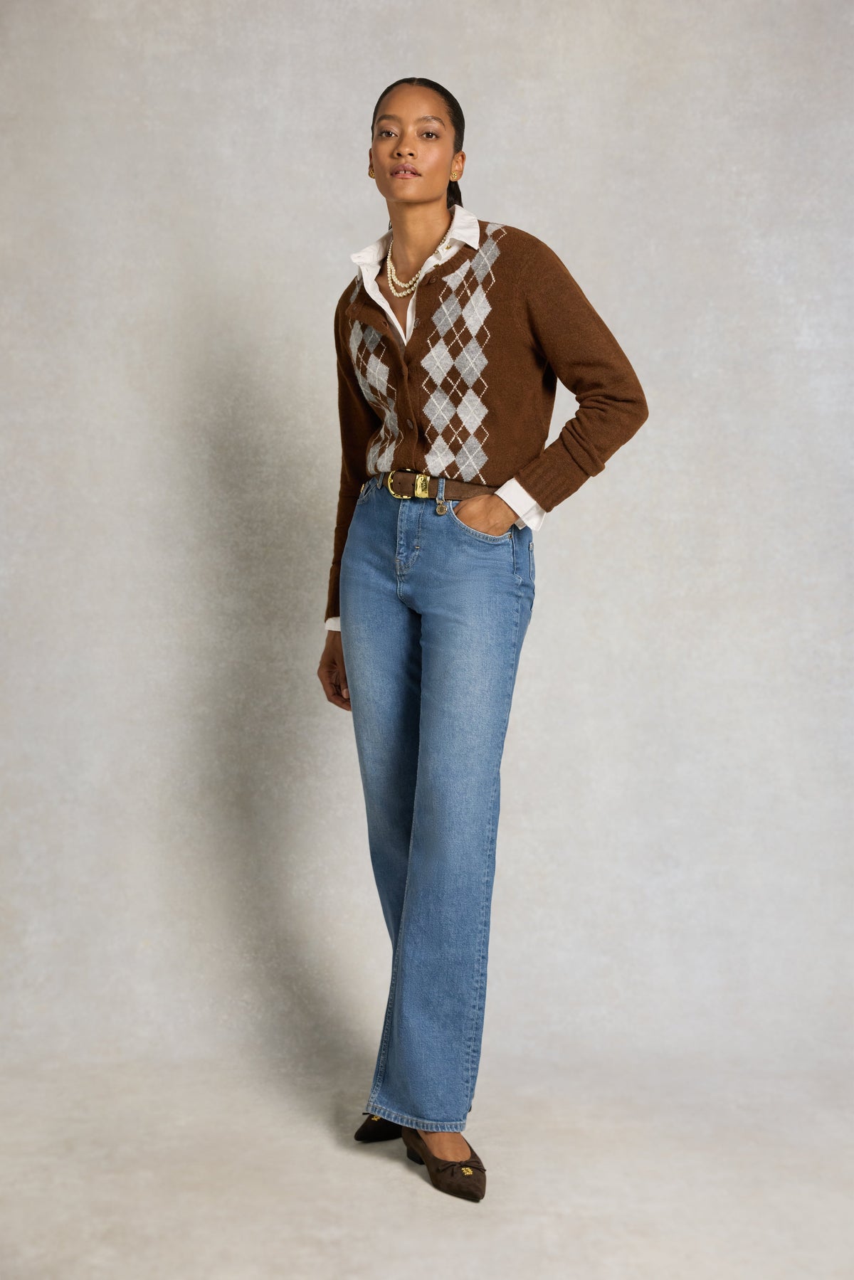 Oakmont Cardigan (Chocolate)