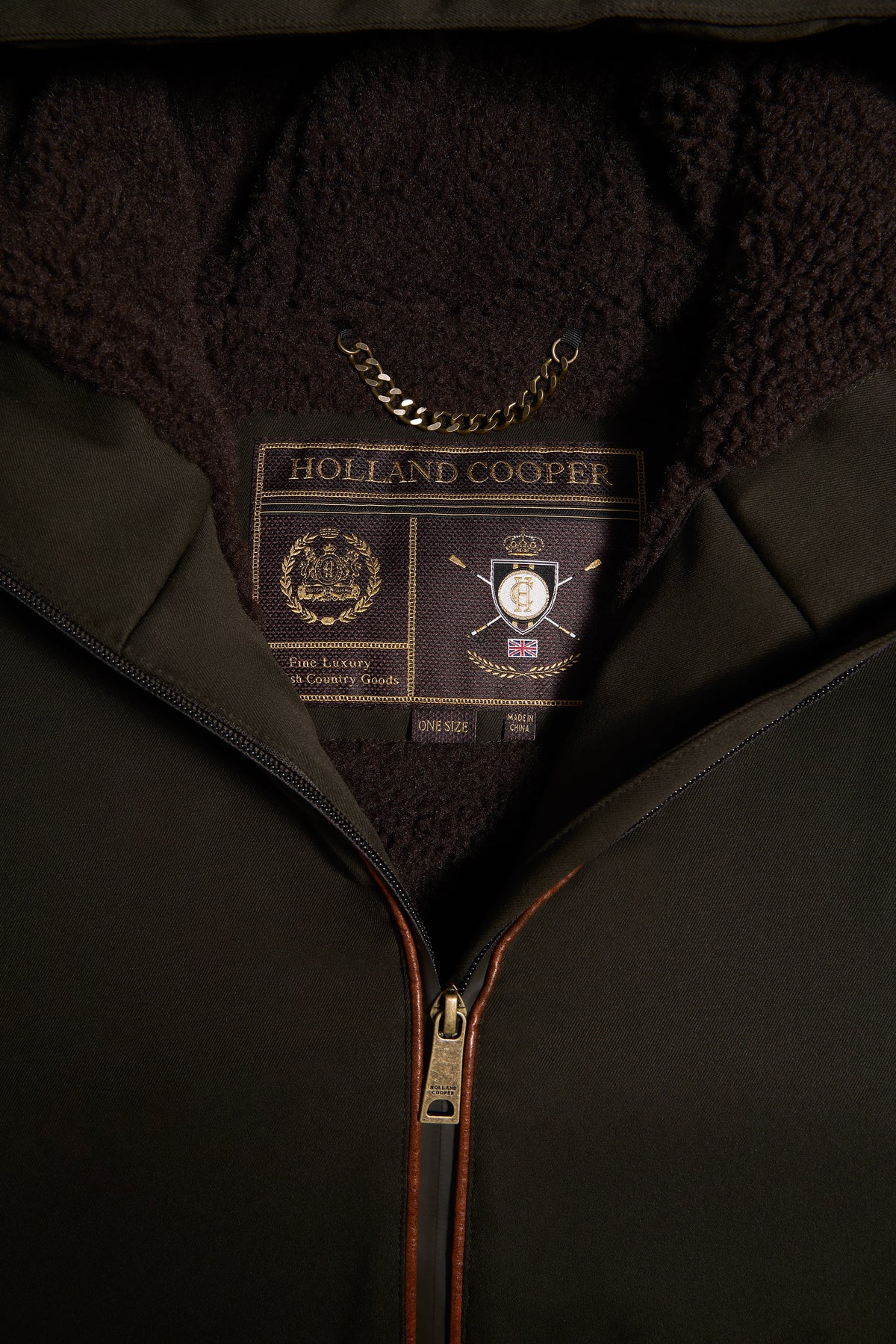 Men's One-Size Waterproof Coat (Khaki)