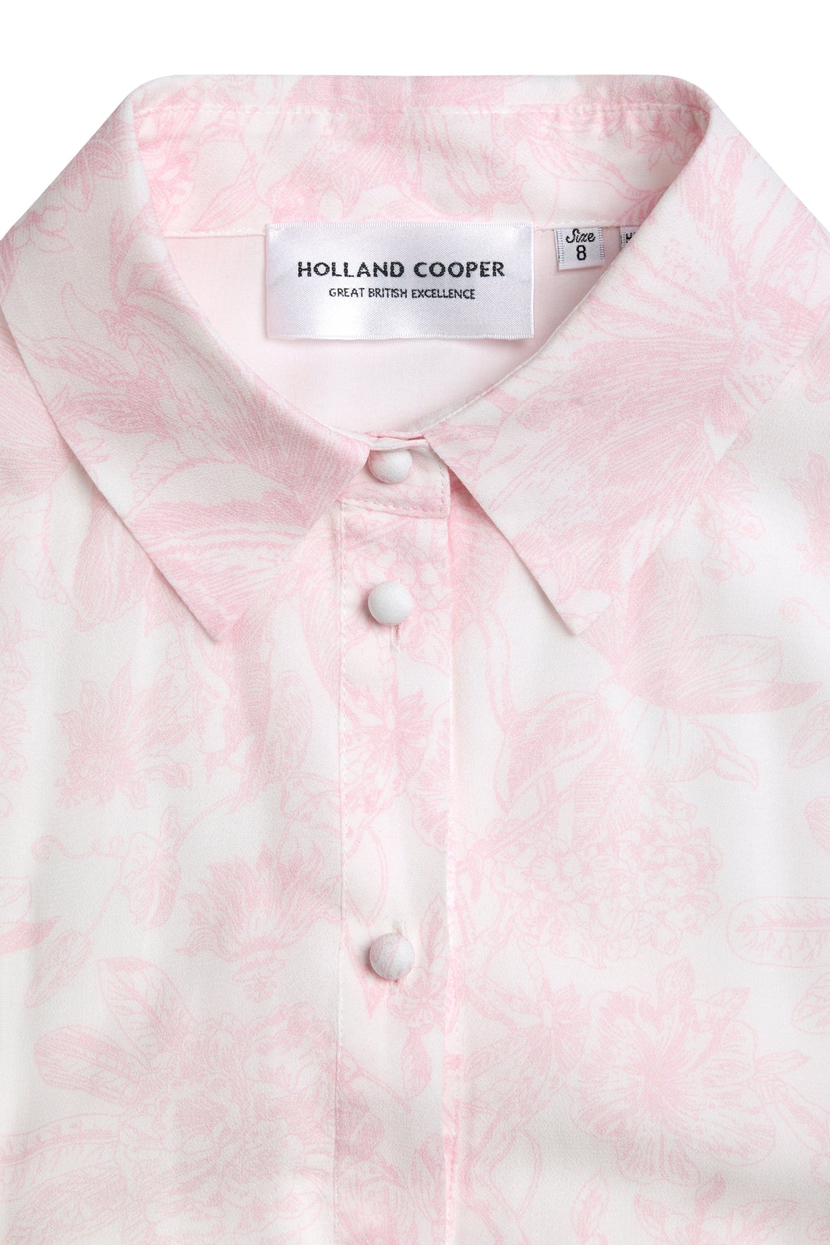 Paros Shirt Dress (Tropical Pink Paisley)
