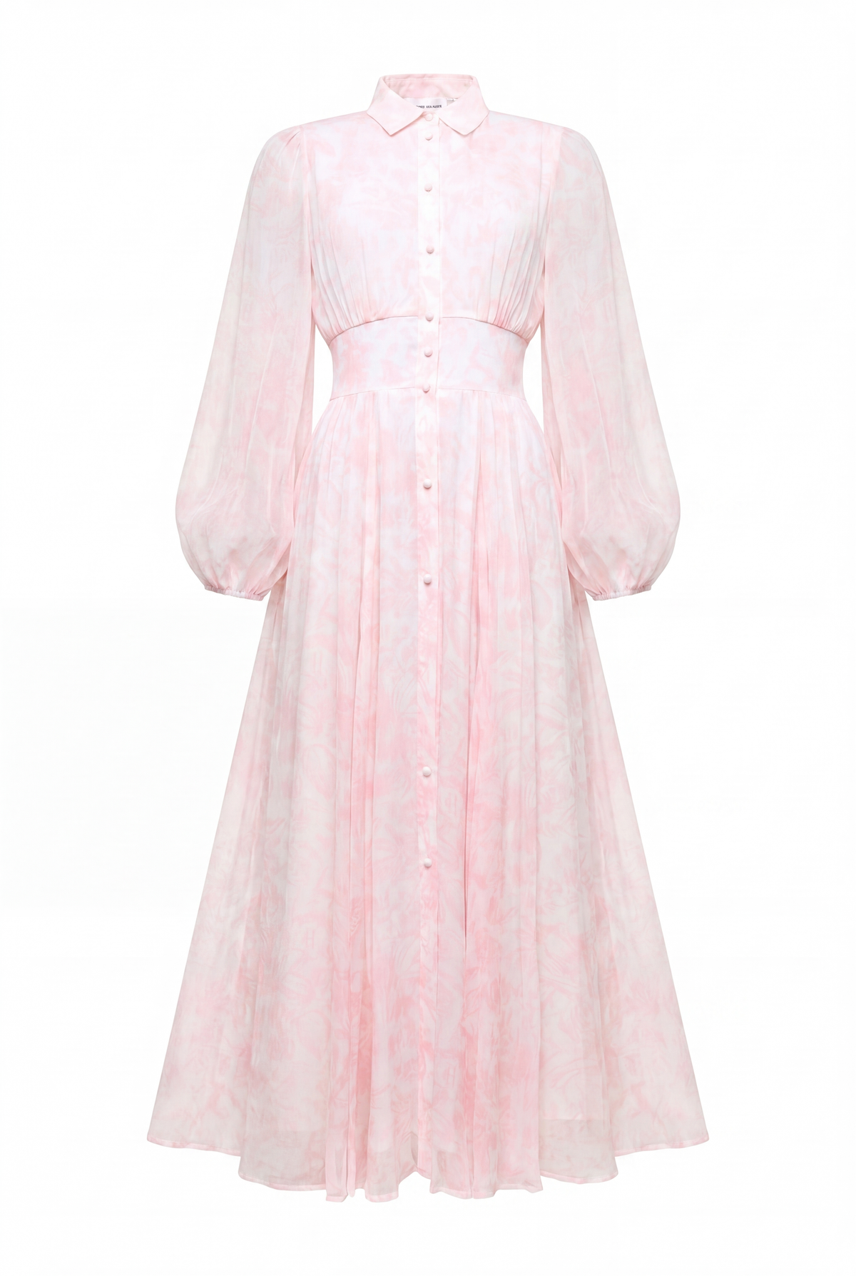 Paros Shirt Dress (Tropical Pink Paisley)