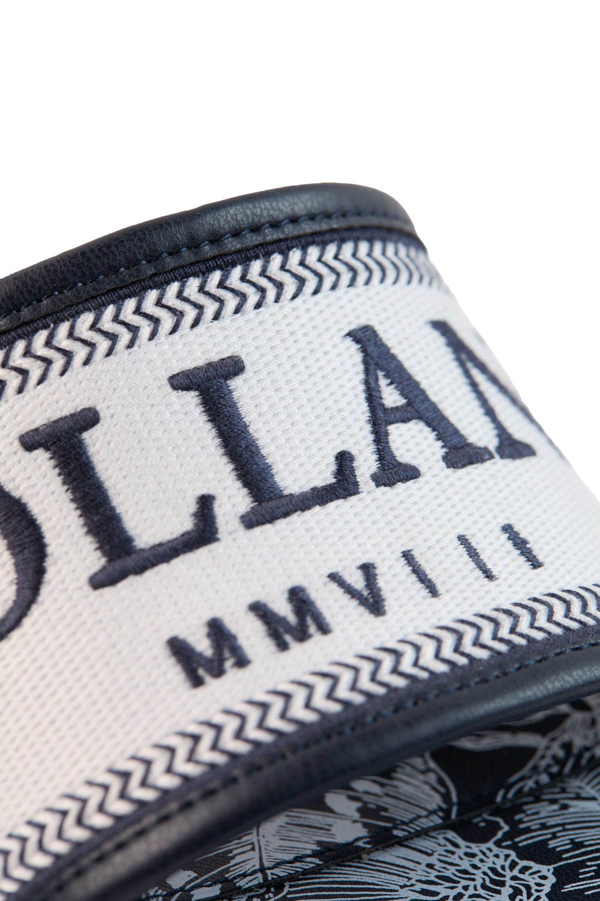 Pimlico Mule (Navy Willow)