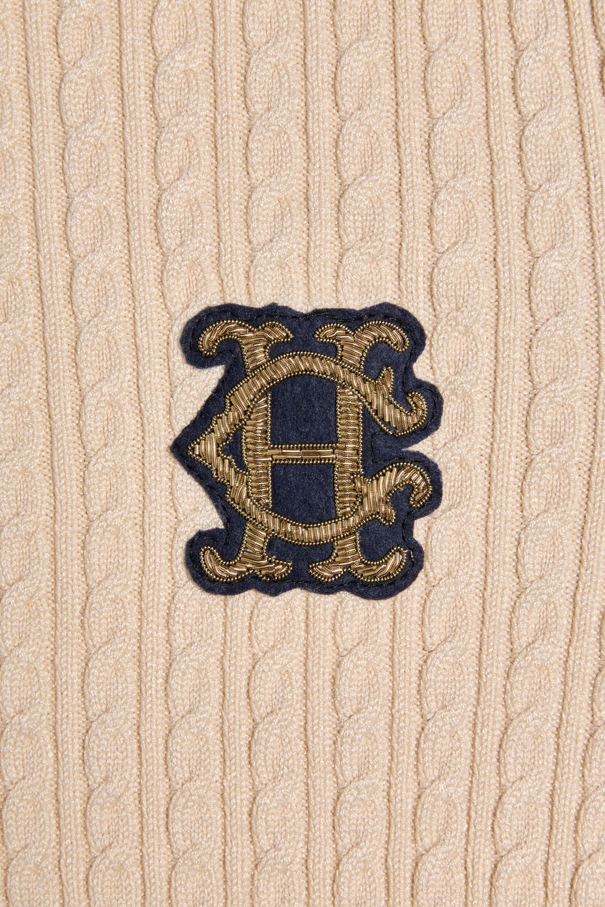 Princeton Crew Neck Knit (Almond)