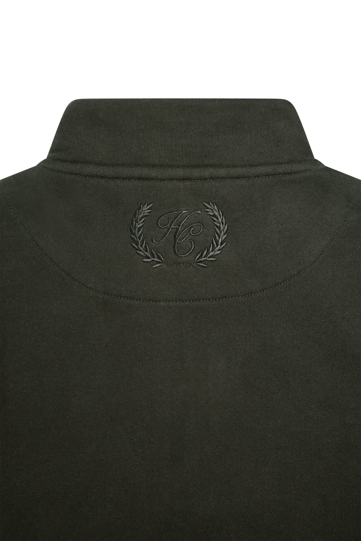 Men's Quarter Zip Sweat (Racing Green)