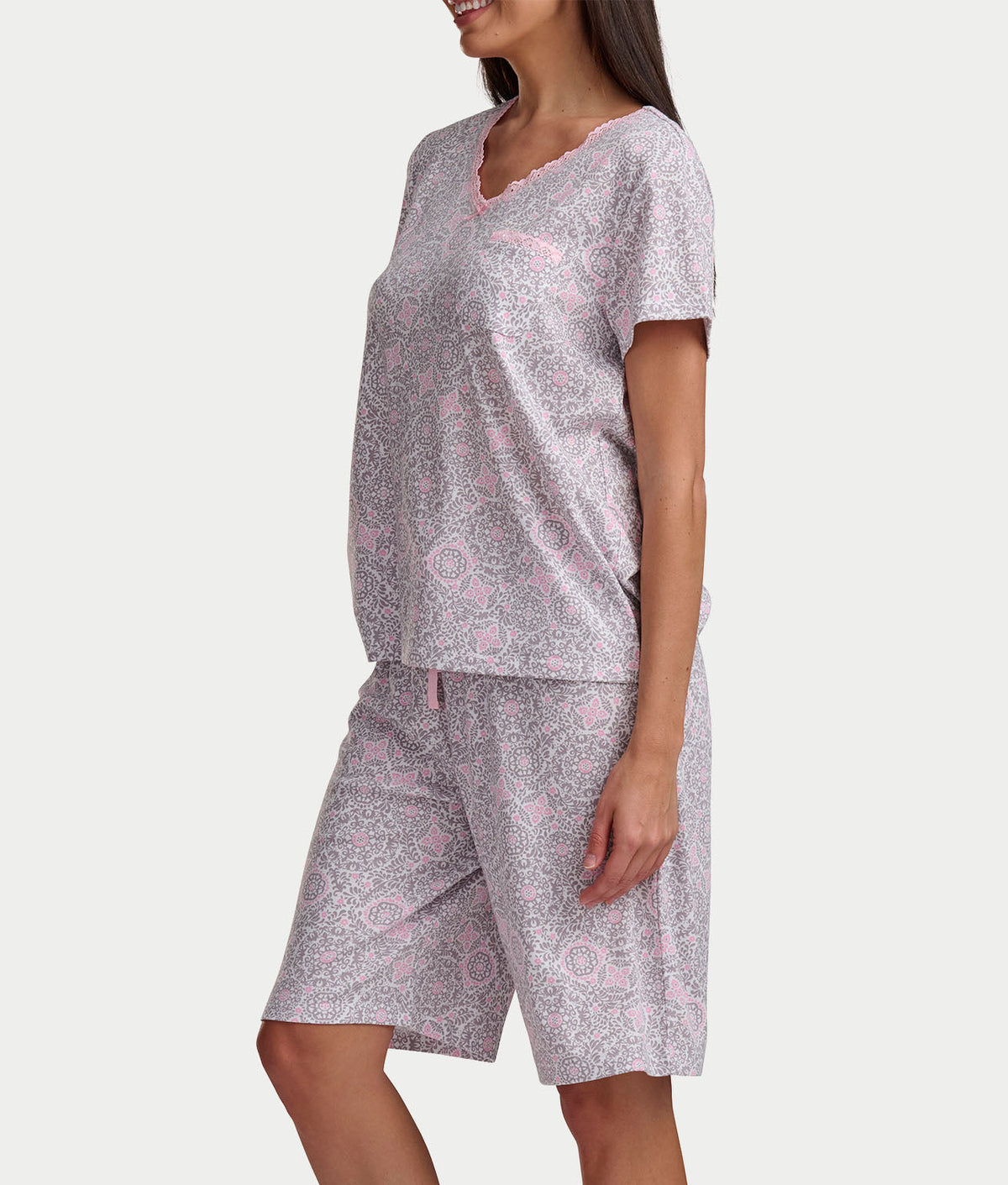 Bermuda Knit Short Set