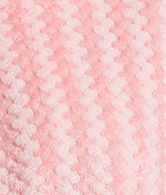 Plush Long Sleeve 47" Shawl Collar Zip Robe