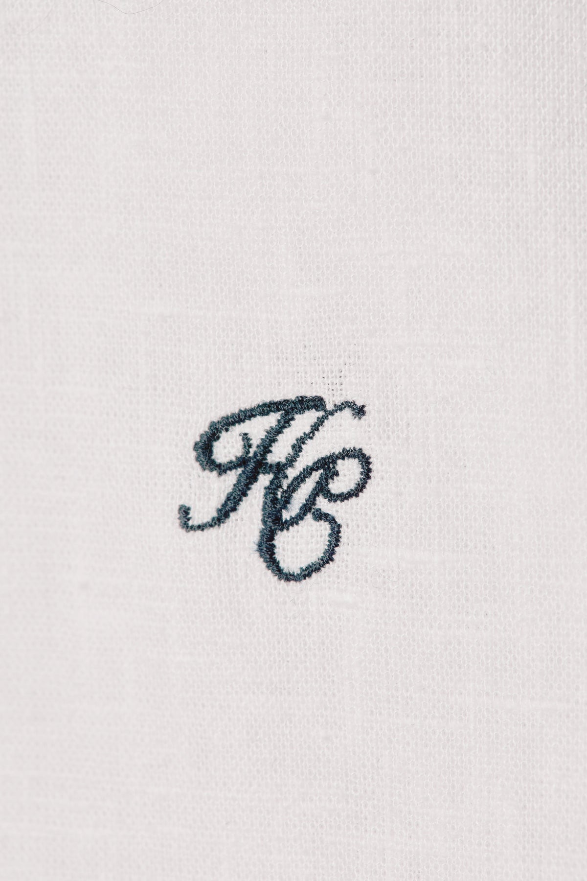 Relaxed Fit Linen Shirt (Optic White)