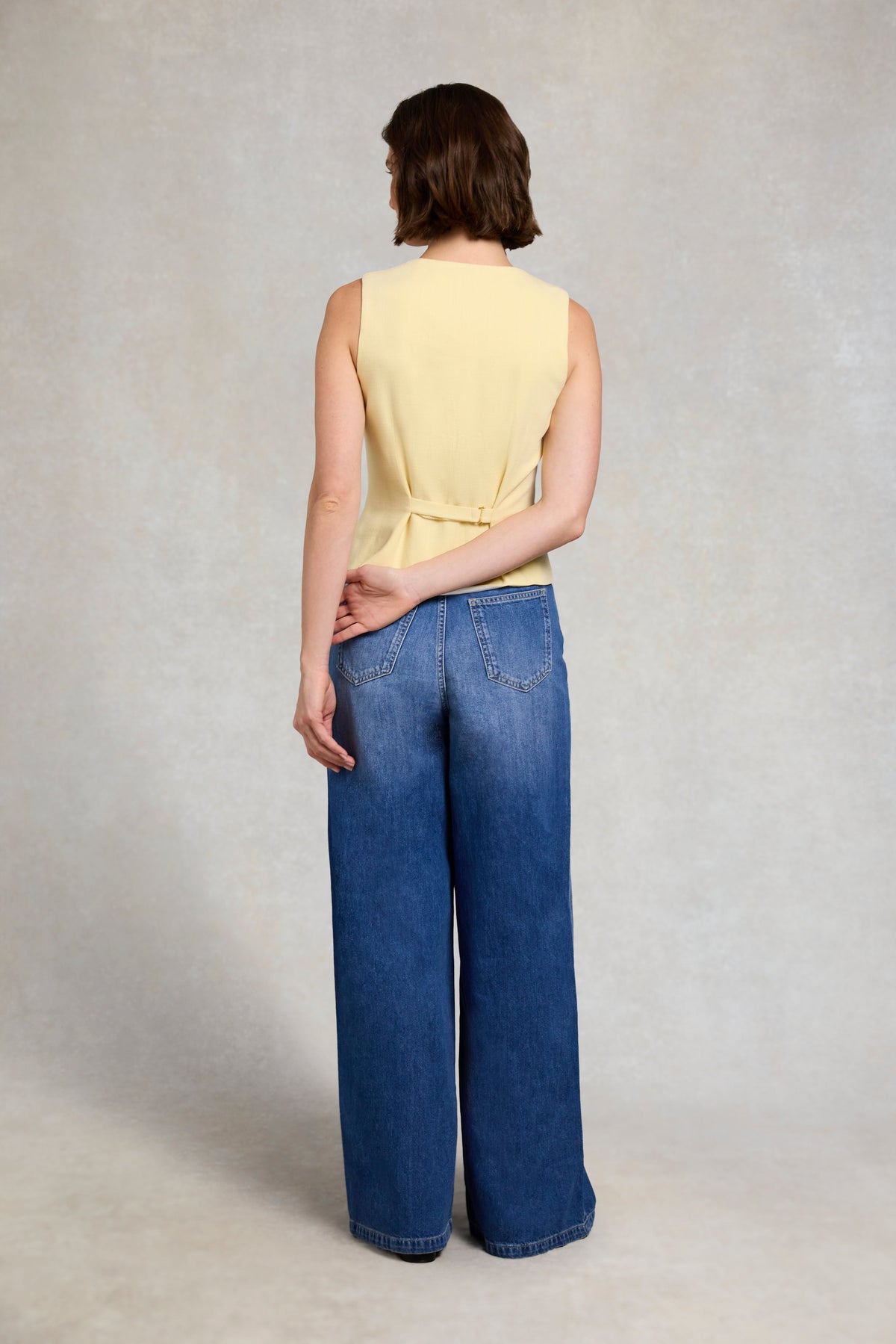 Richmond Waistcoat (Lemon Linen)