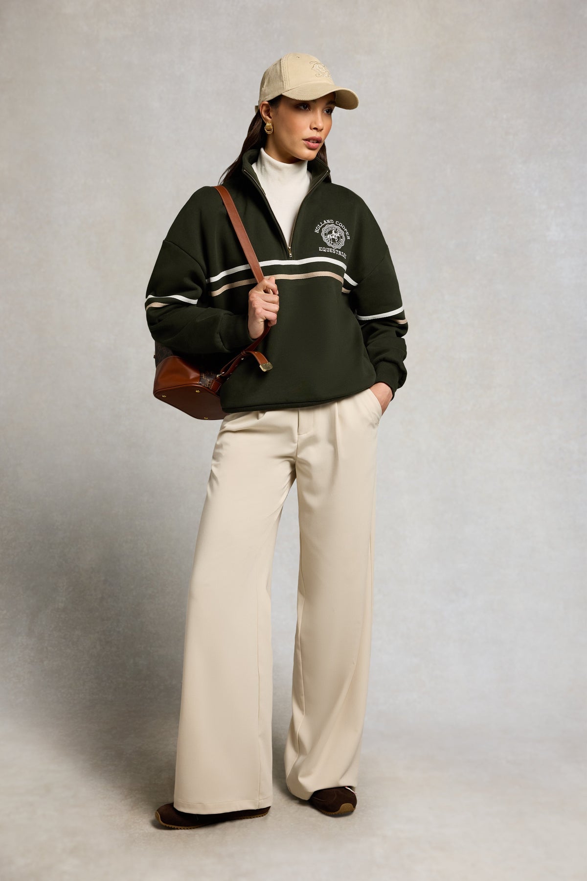 Roan Quarter Zip (Spruce Green)