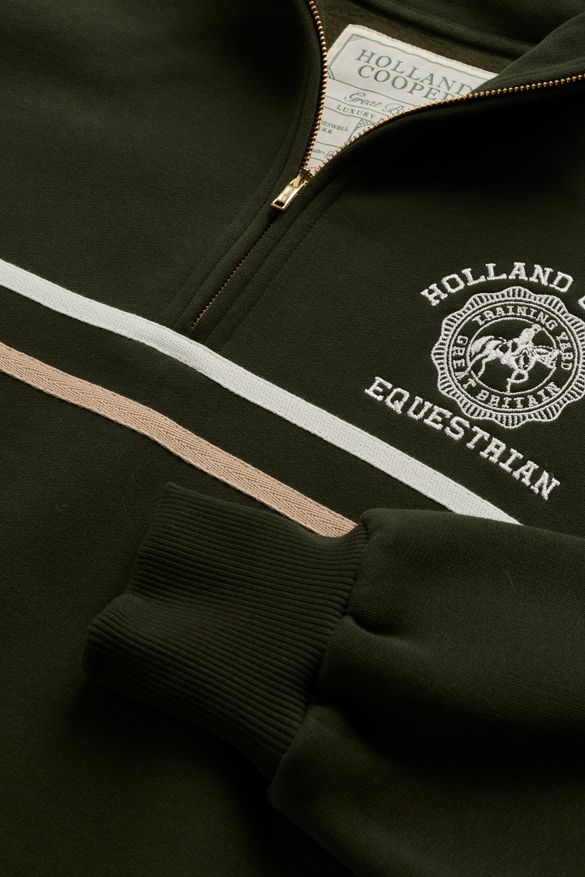 Roan Quarter Zip (Spruce Green)