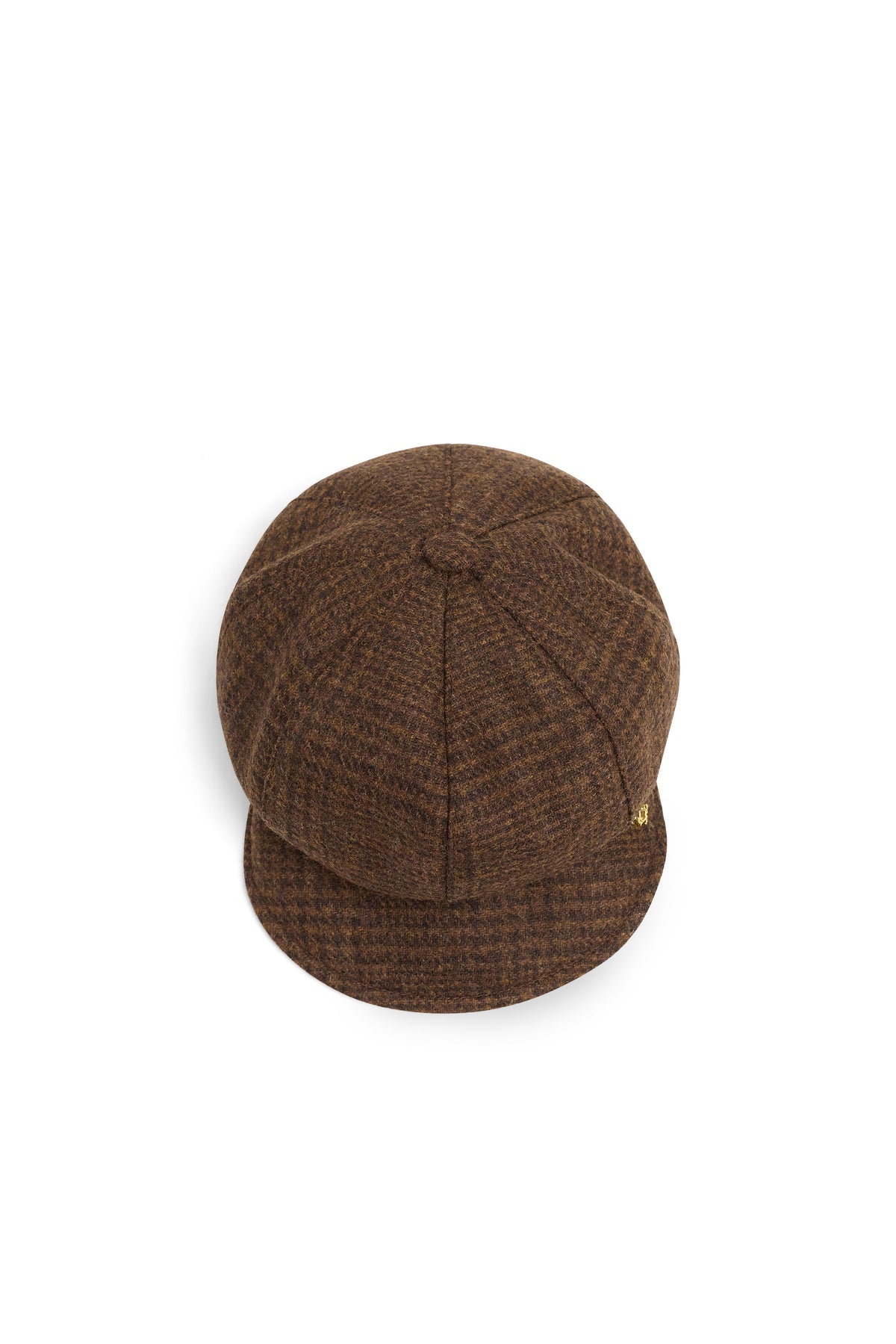 Gatsby Tweed Cap (Tobacco Prince Of Wales)