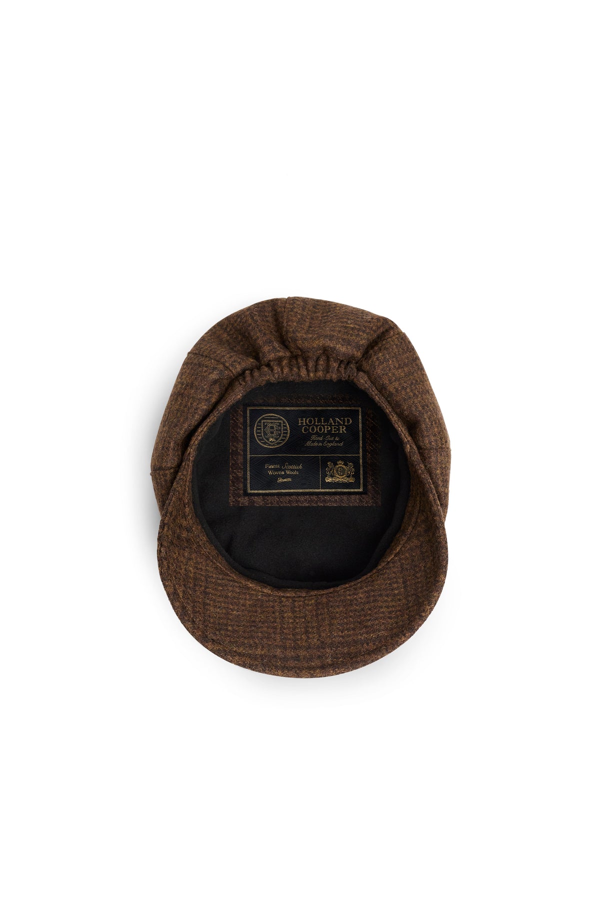 Gatsby Tweed Cap (Tobacco Prince Of Wales)
