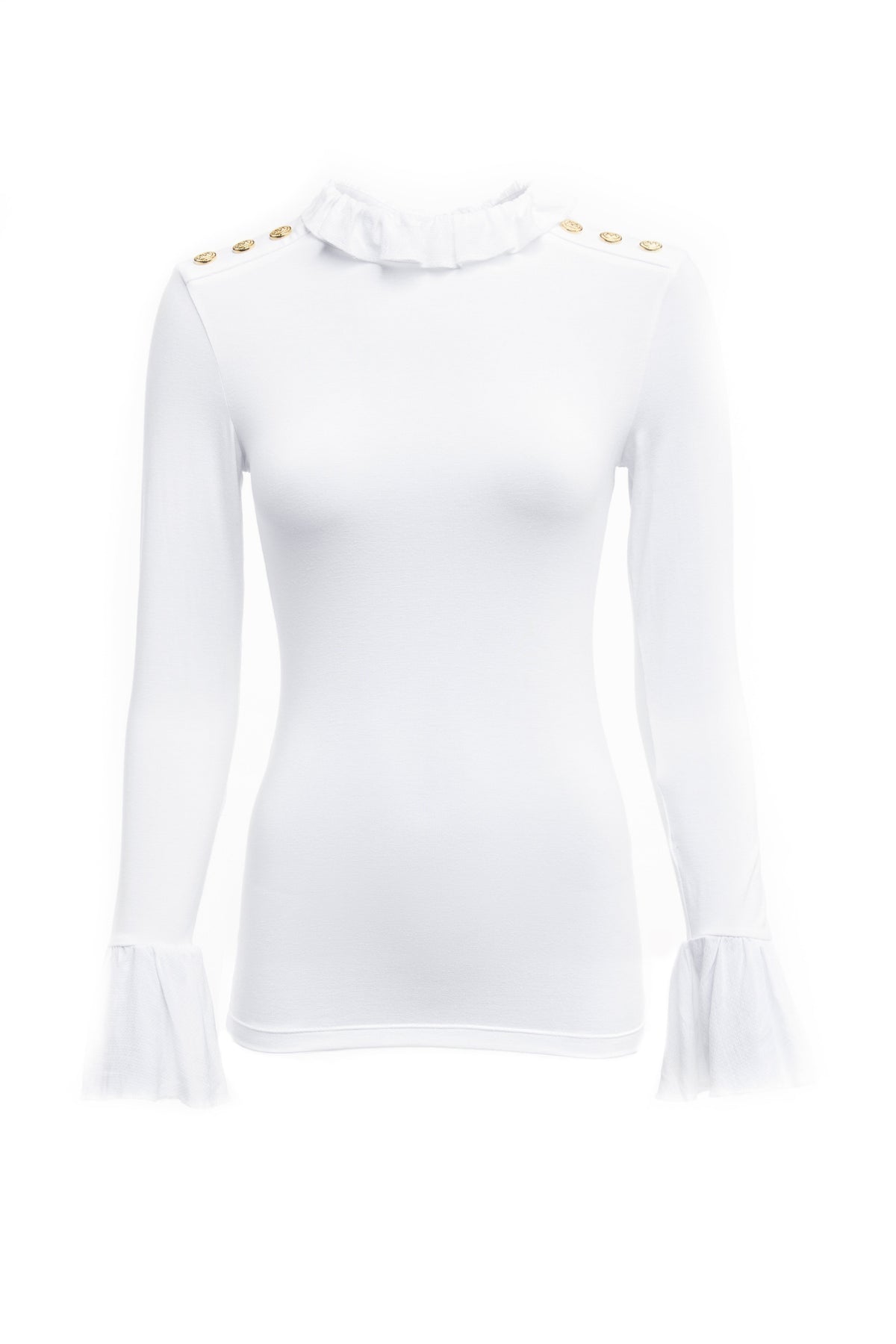 Lilibet Jersey Tee (White)