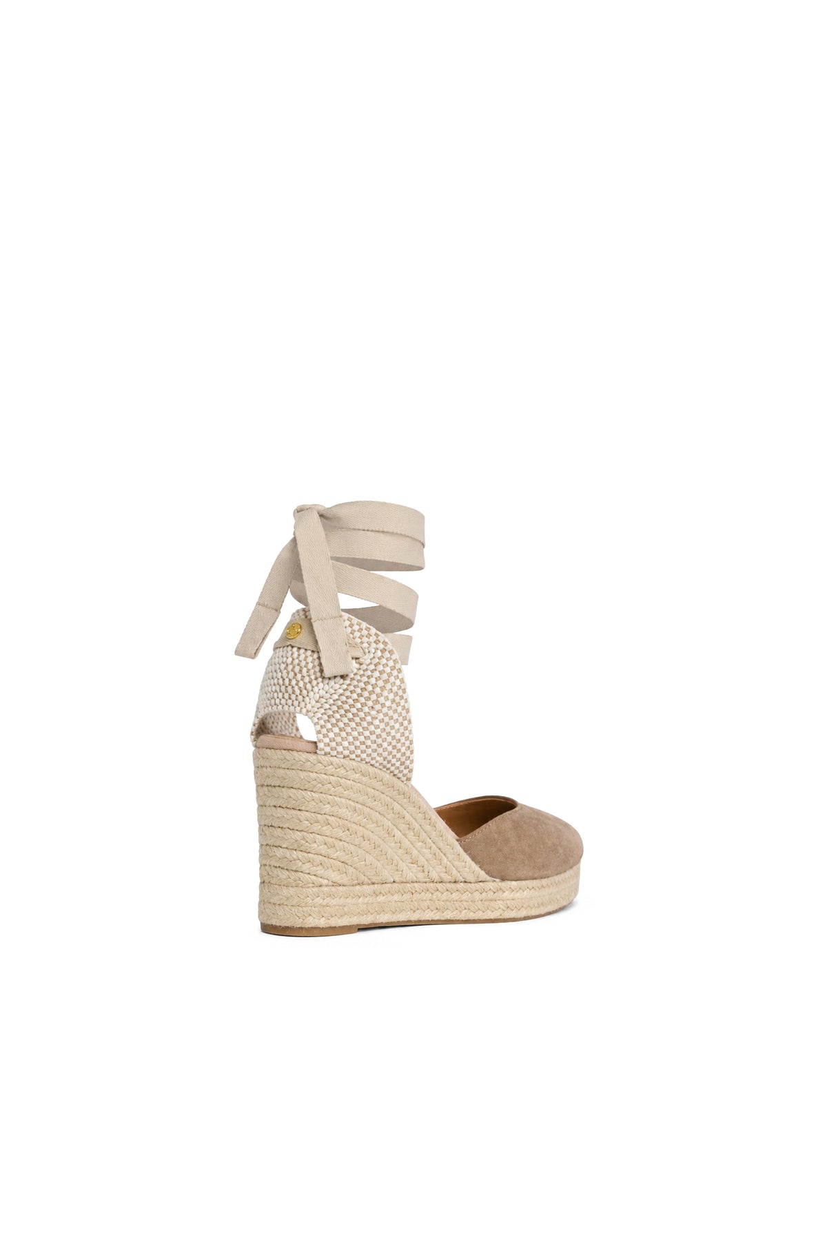 Seville Wedge Espadrille (Taupe)