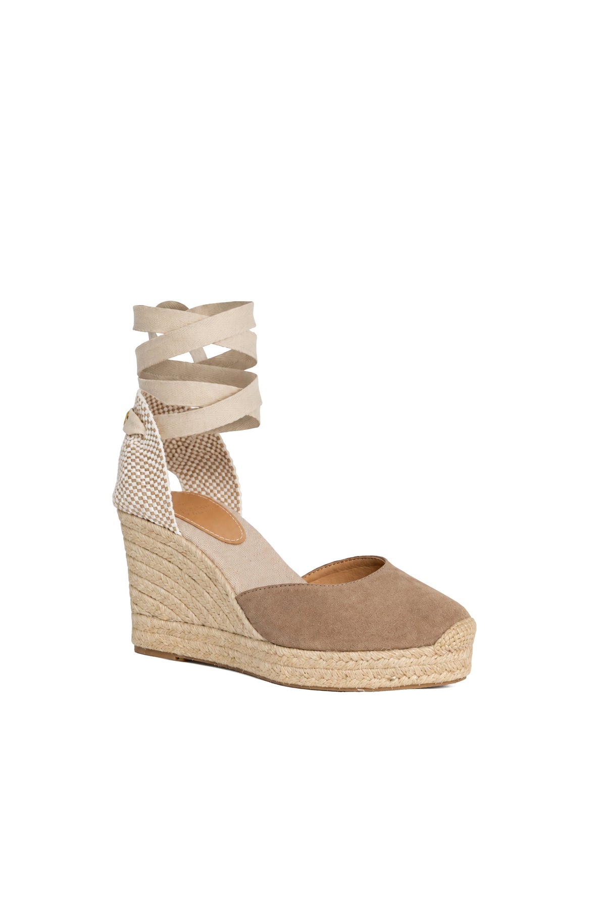 Seville Wedge Espadrille (Taupe)