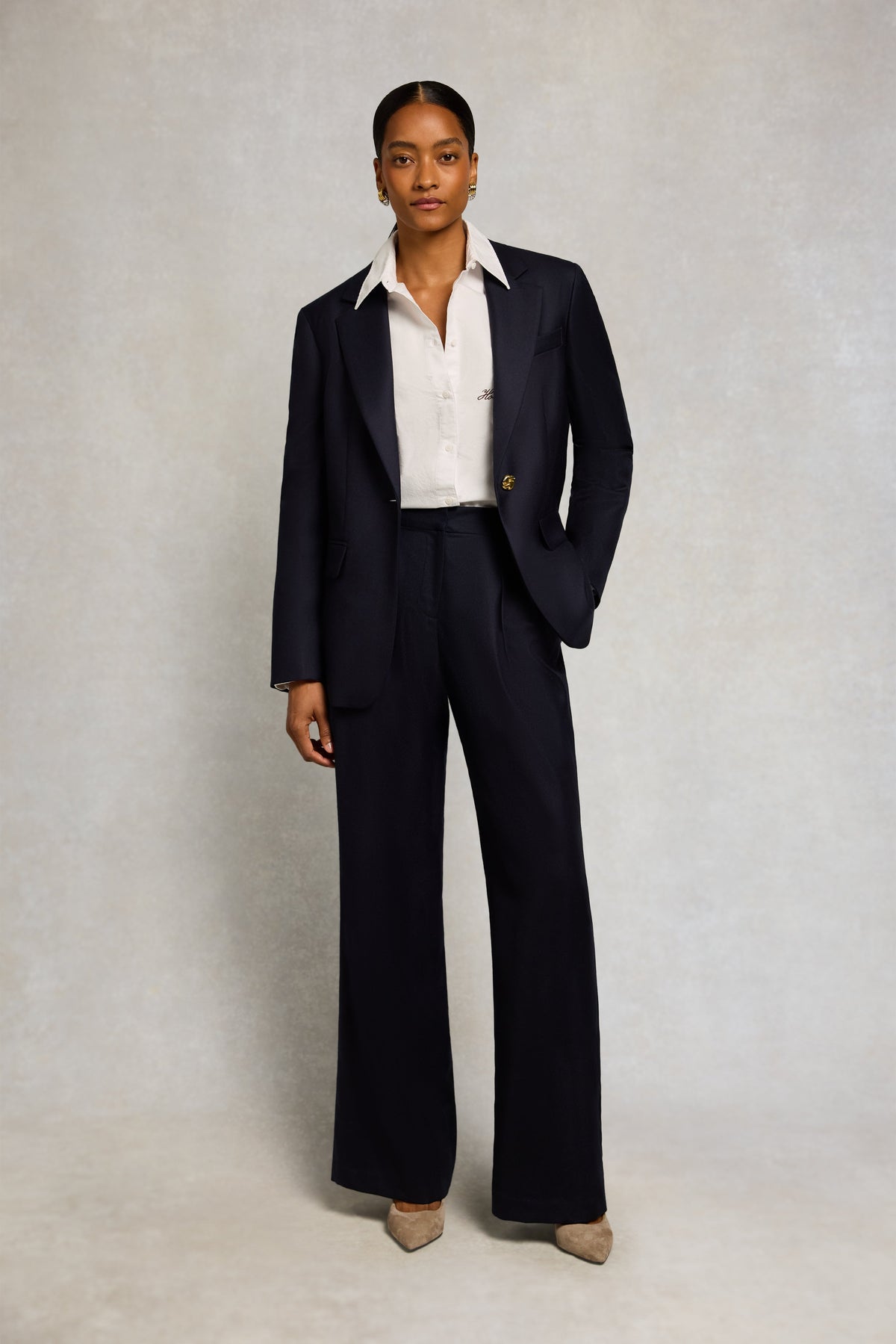 Shoreditch Blazer (Ink Navy Twill)