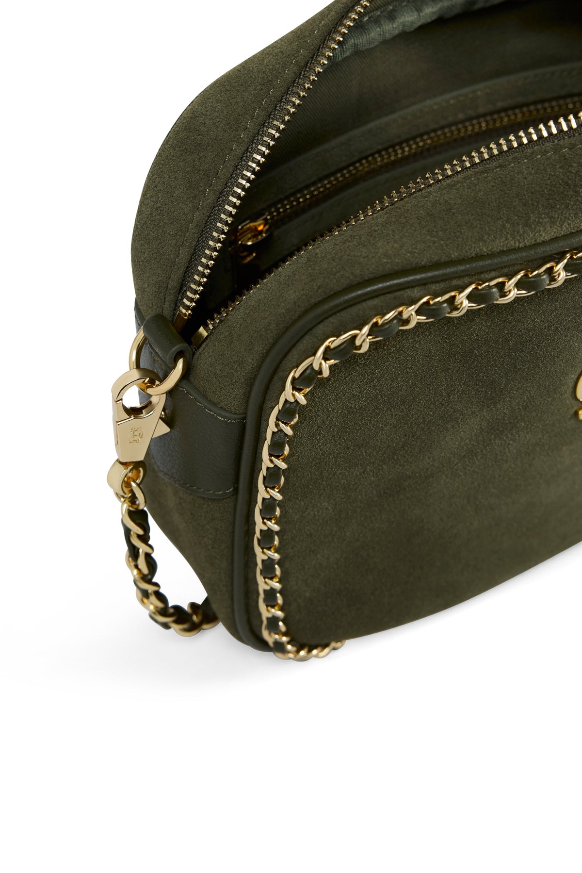 Soho Camera Bag (Olive Suede)