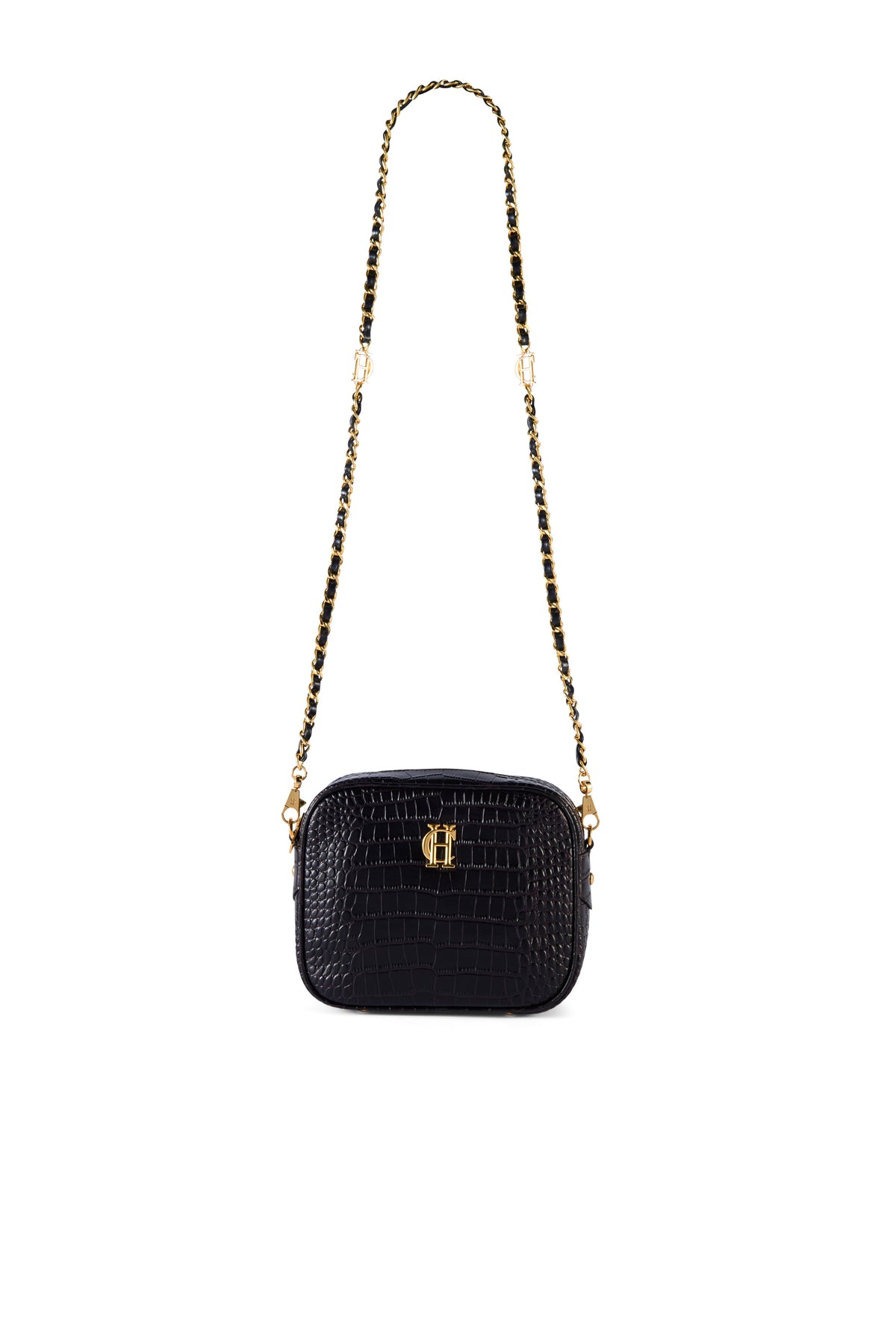 Soho Camera Bag (Rich Chocolate Croc)