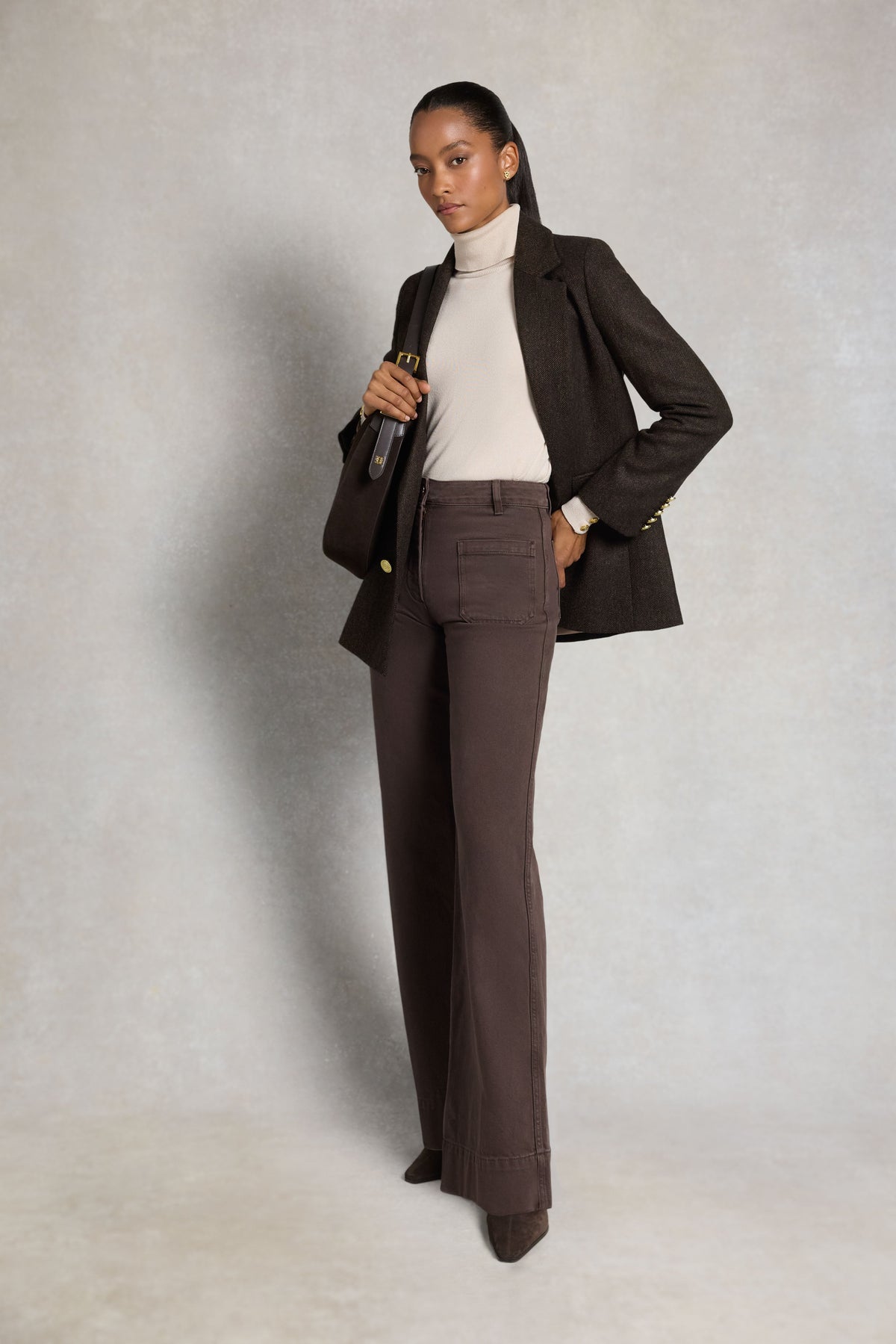 Tailored Flared Jean (Bournville)