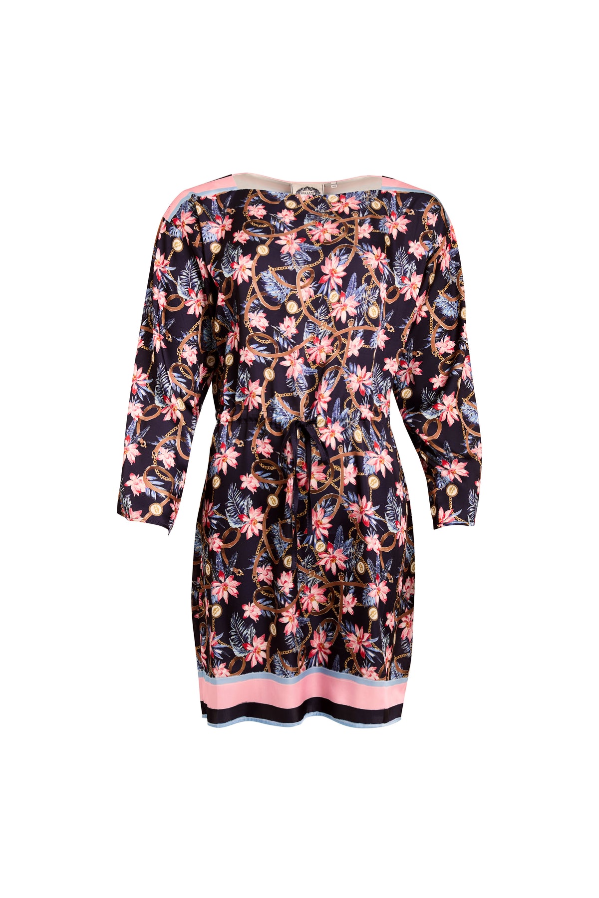 Thalia Mini Dress (Seychelles Navy)
