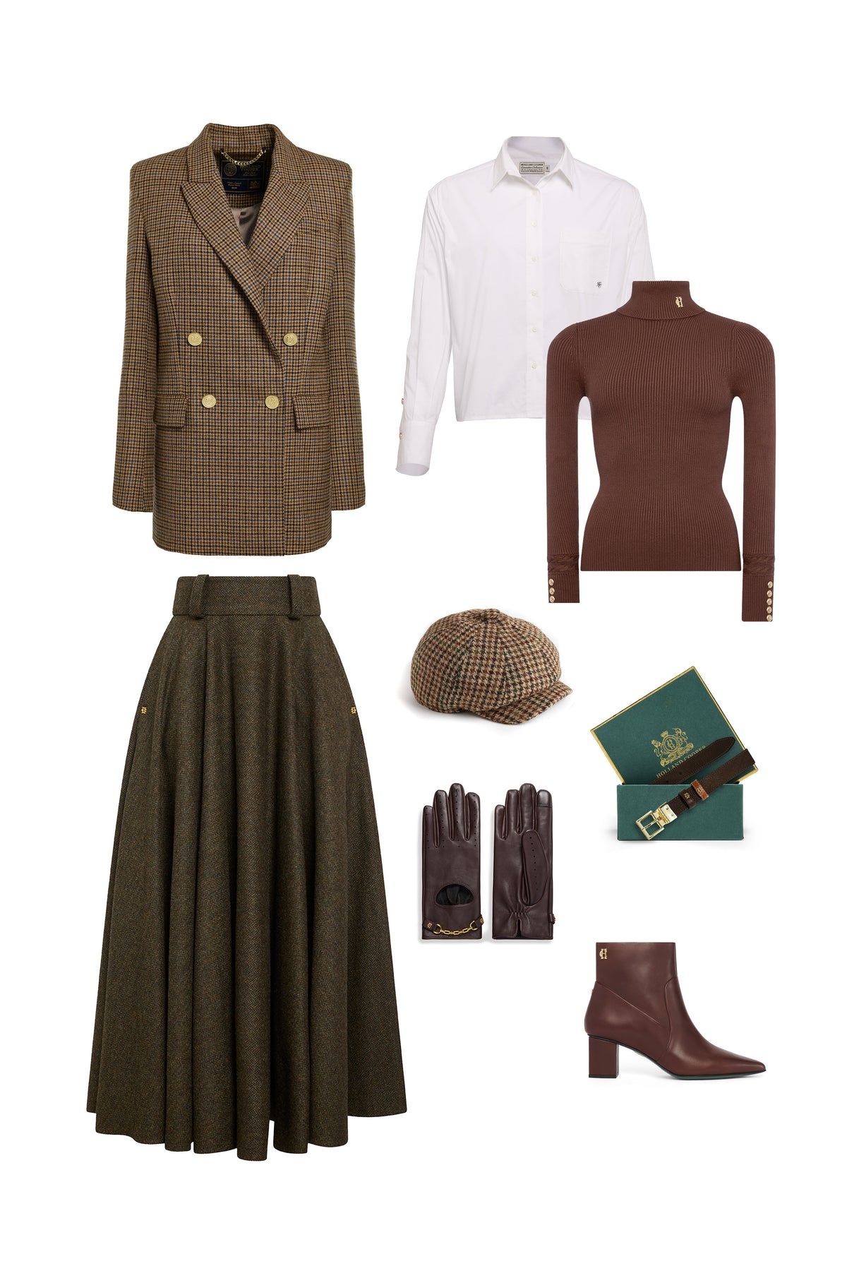 The 360 Maxi Skirt Country Look