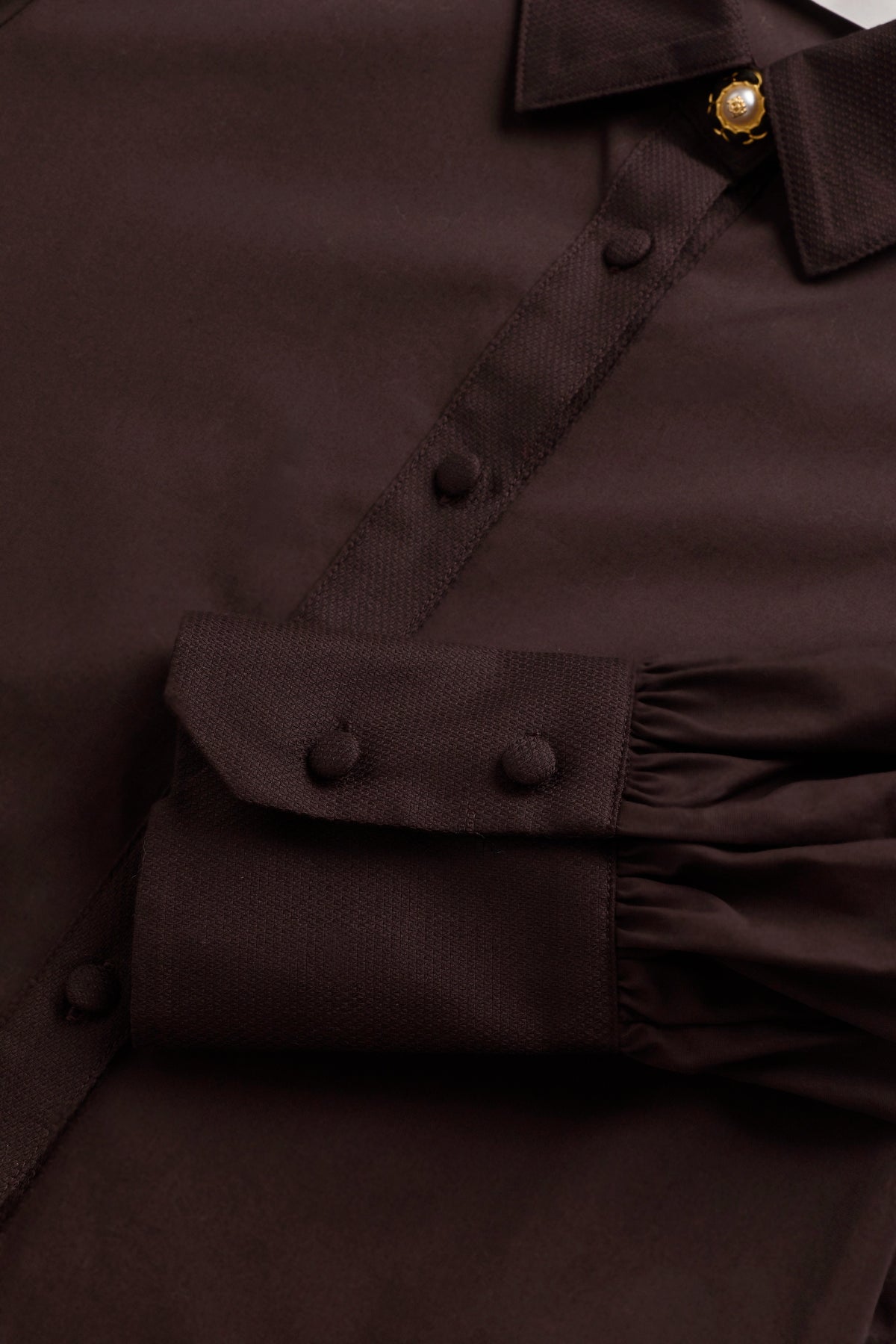 Versailles Shirt (Chocolate)