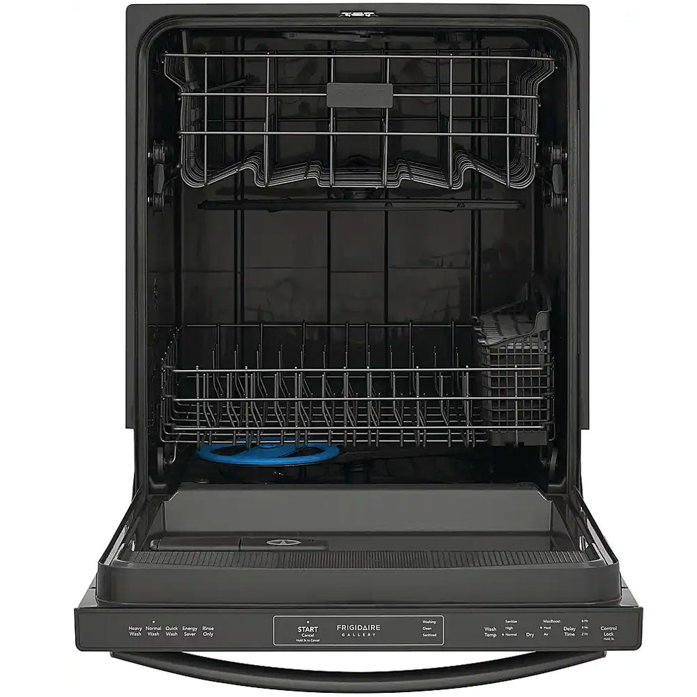 52 dBA Built-In Dishwasher in Black Stainless Steel
