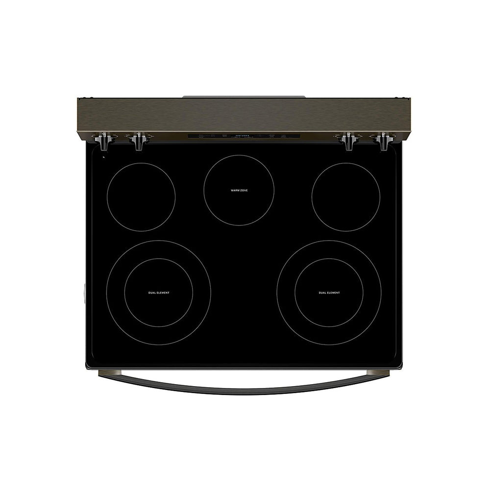 5.3 CuFt Freestanding Electric Range in Black Stainless Steel