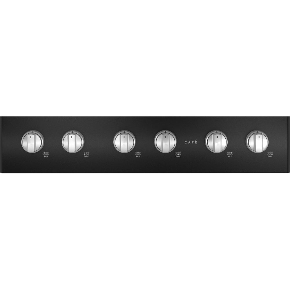 36" Sealed 6-Burner Gas Cooktop in Matte Black