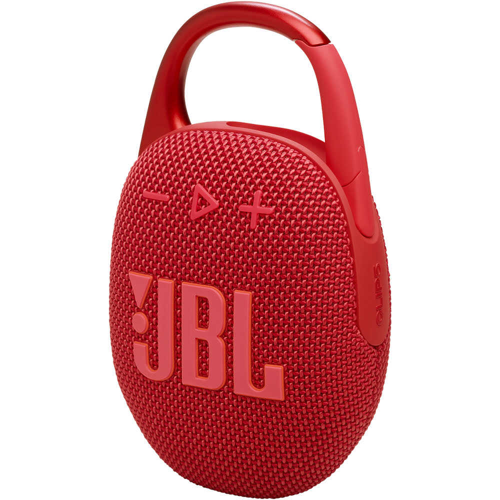 Clip 5 Waterproof Portable Bluetooth Speaker - Red