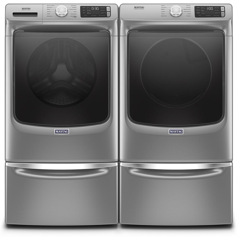 7.3 CuFt Front Load Metallic Slate Gas Dryer