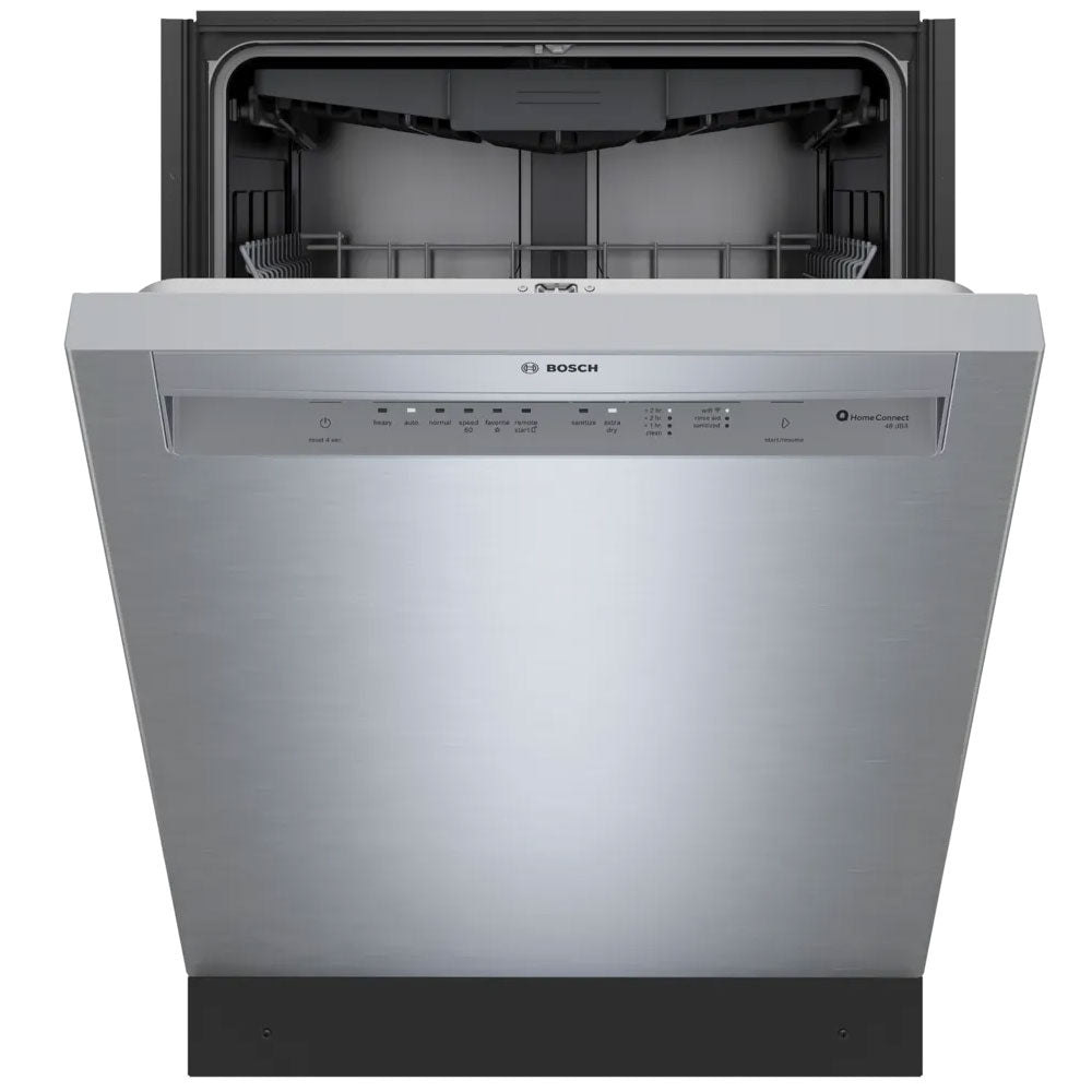 300 Series 24'' Wide 48 dBA Dishwasher with Recessed Handle — Stainless Steel
