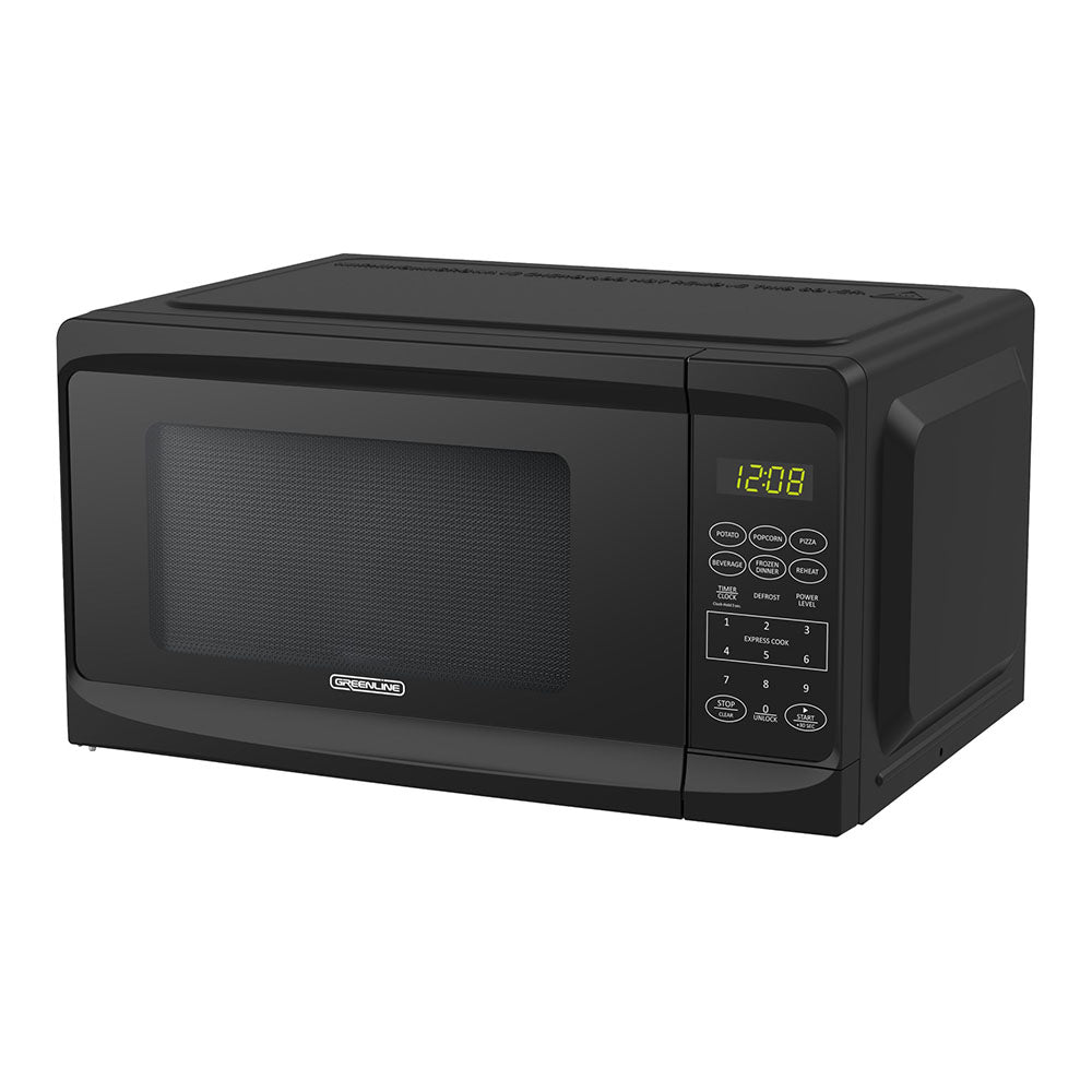 0.07 CuFt 700W Countertop Microwave in Black